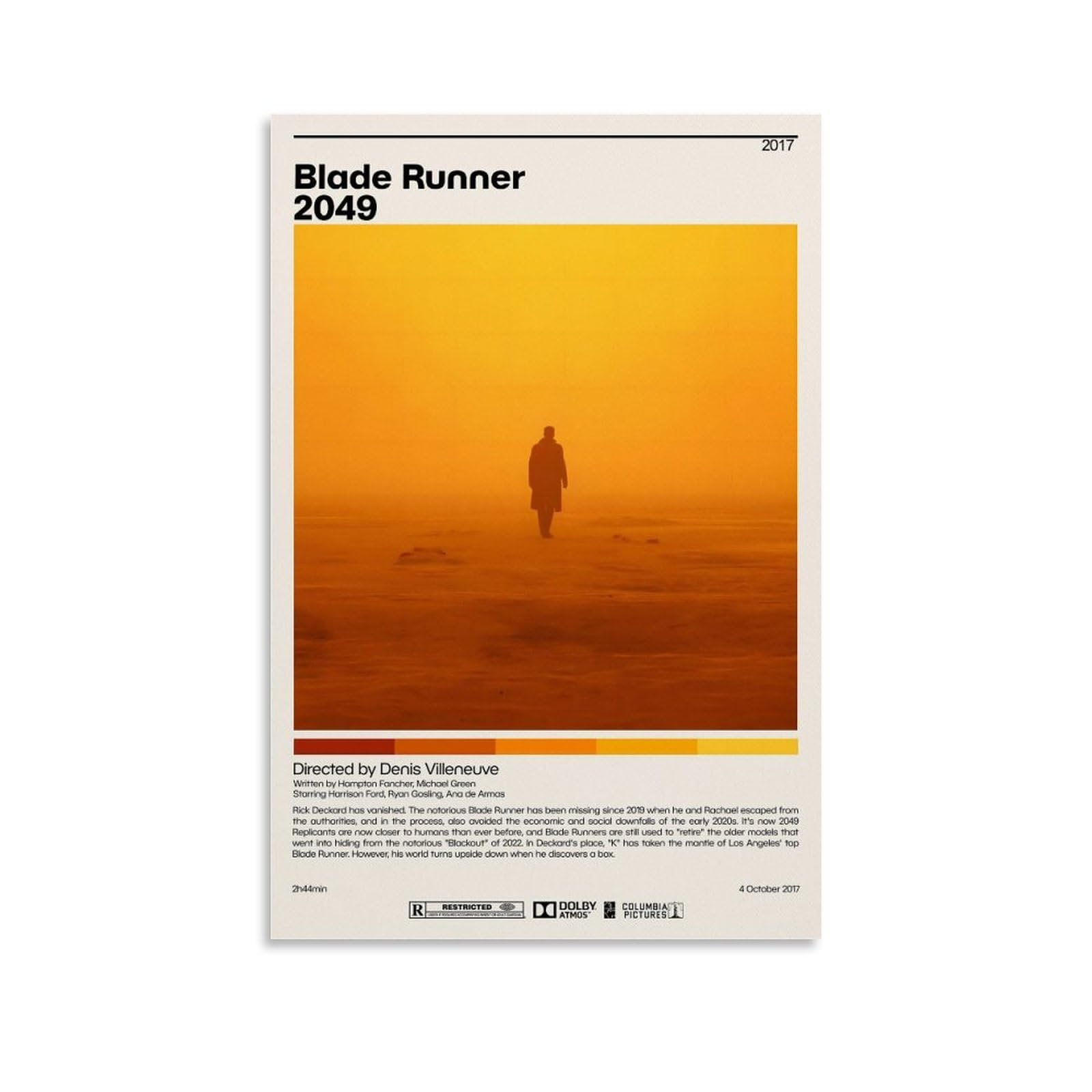 Blade Runner 2049 Minimalist Canvas Art Review