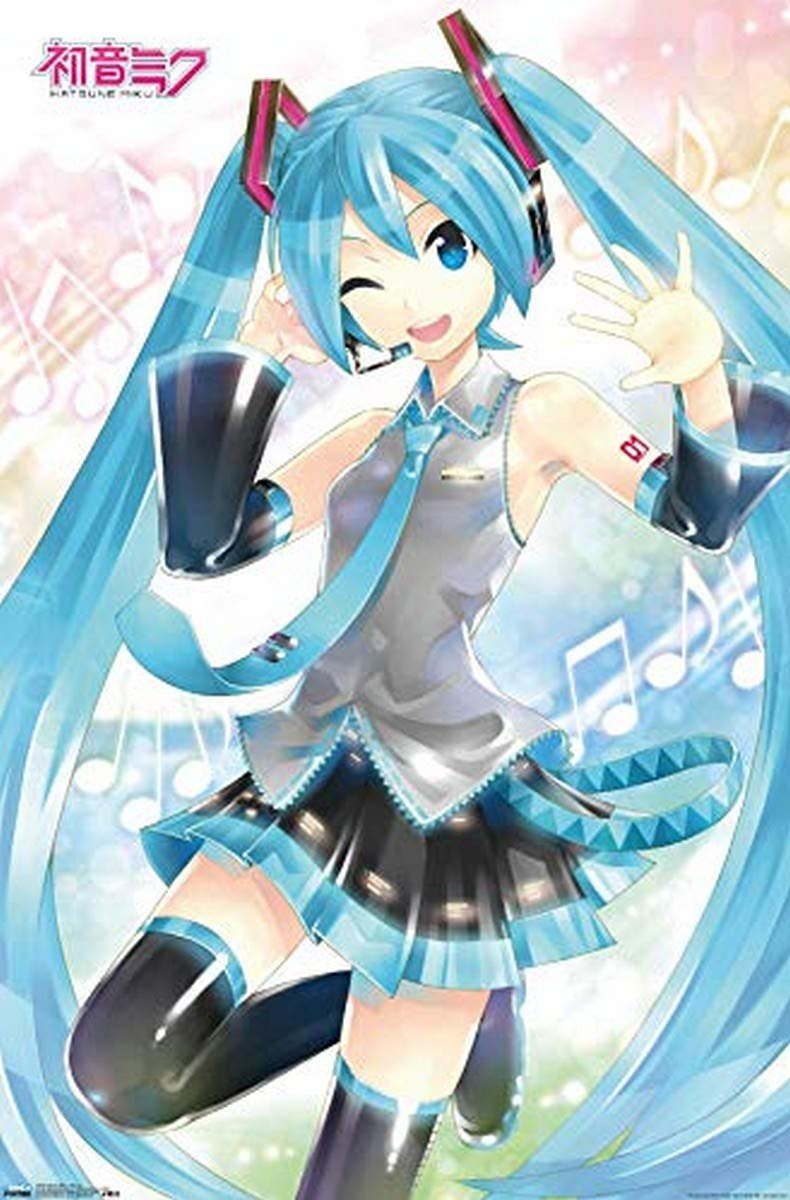 Hatsune Miku Waving Wall Poster Review: Aesthetic Decor Guide