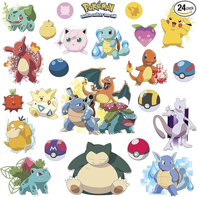 Transform Your Space: RoomMates Pokémon Wall Decals Review