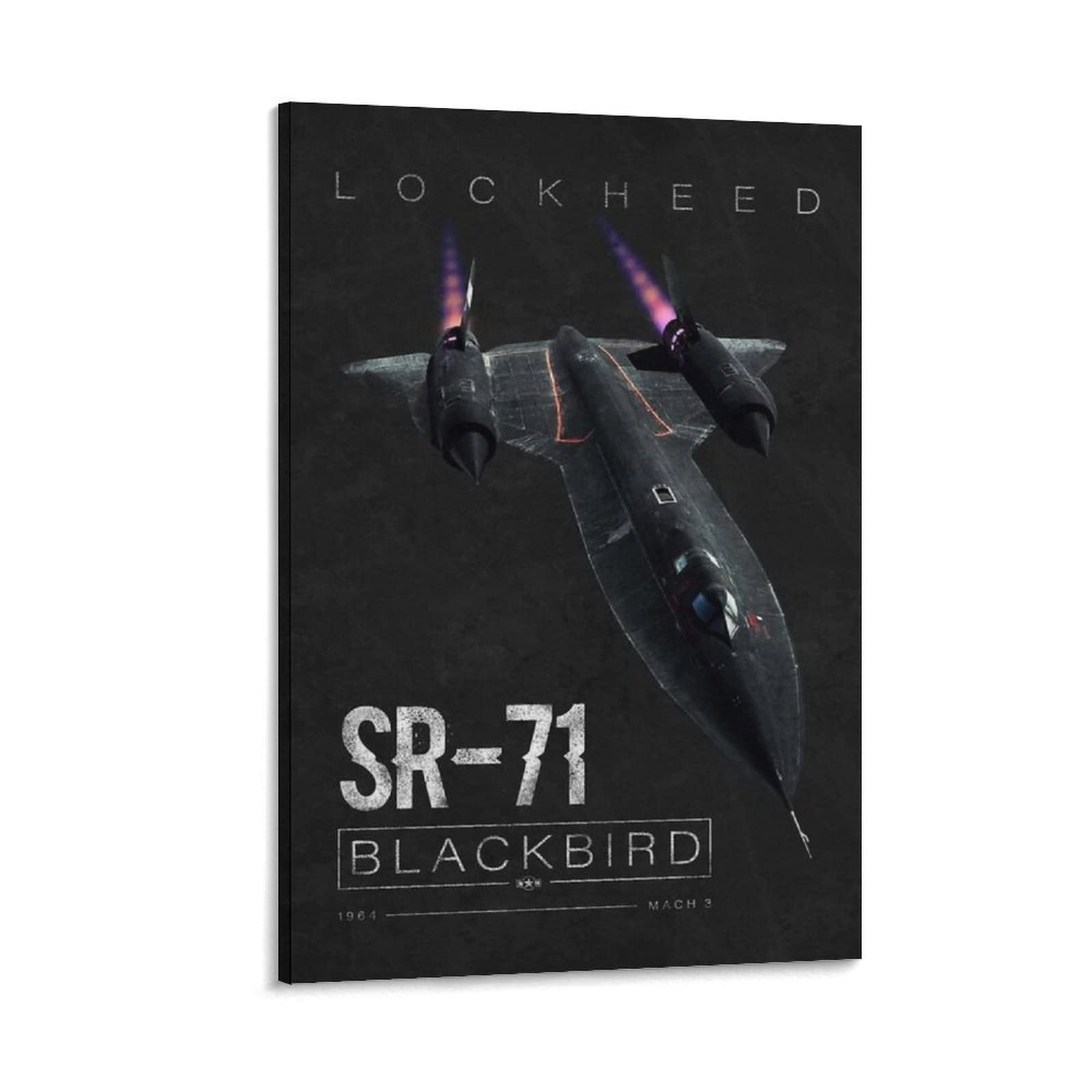 SR-71 Blackbird Canvas Art: The Ultimate Aero-Aesthetic Review