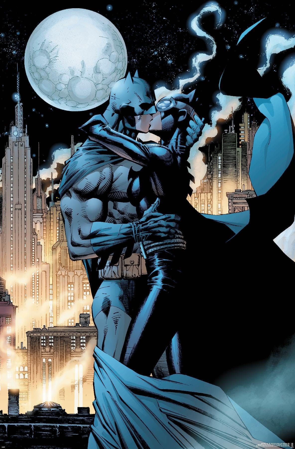 Batman and Catwoman Wall Poster: The Ultimate Gotham Decor