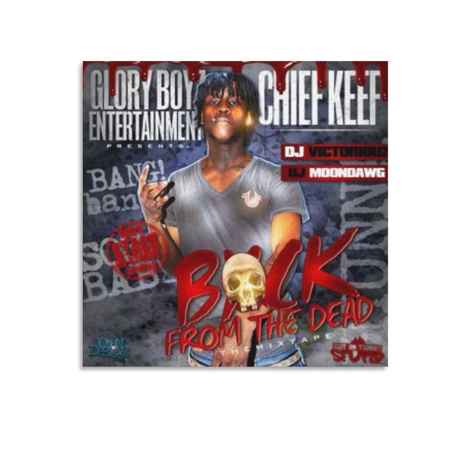 Chief Keef Back from The Dead Canvas Art Review