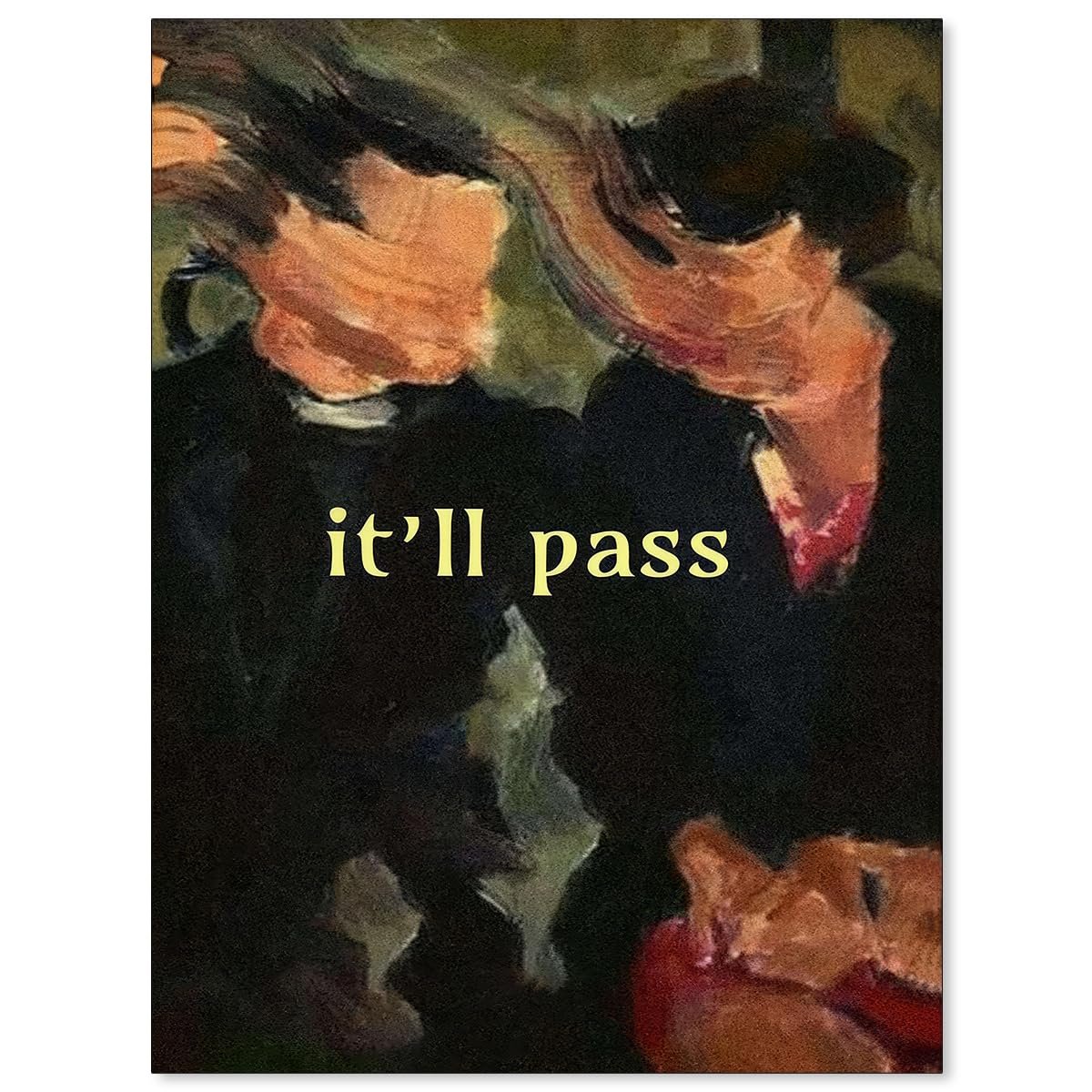 Fleabag It'll Pass Canvas Wall Art Review: Interior Guide