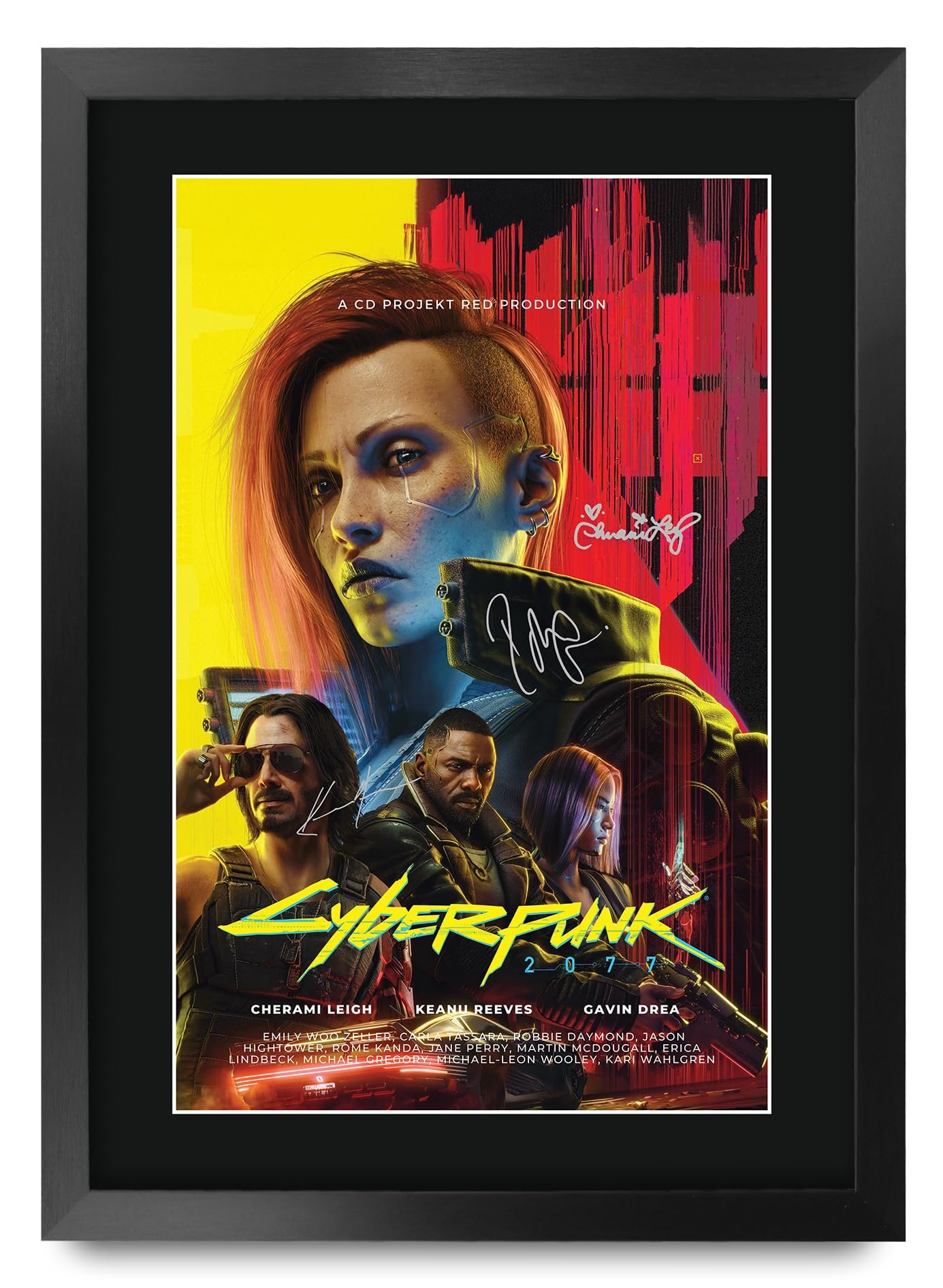 Review: HWC Cyberpunk 2077 Signed Framed Art