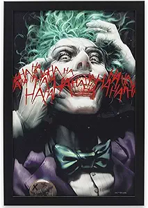 Joker Haha Framed Wall Decor Review: Dark Aesthetic Style