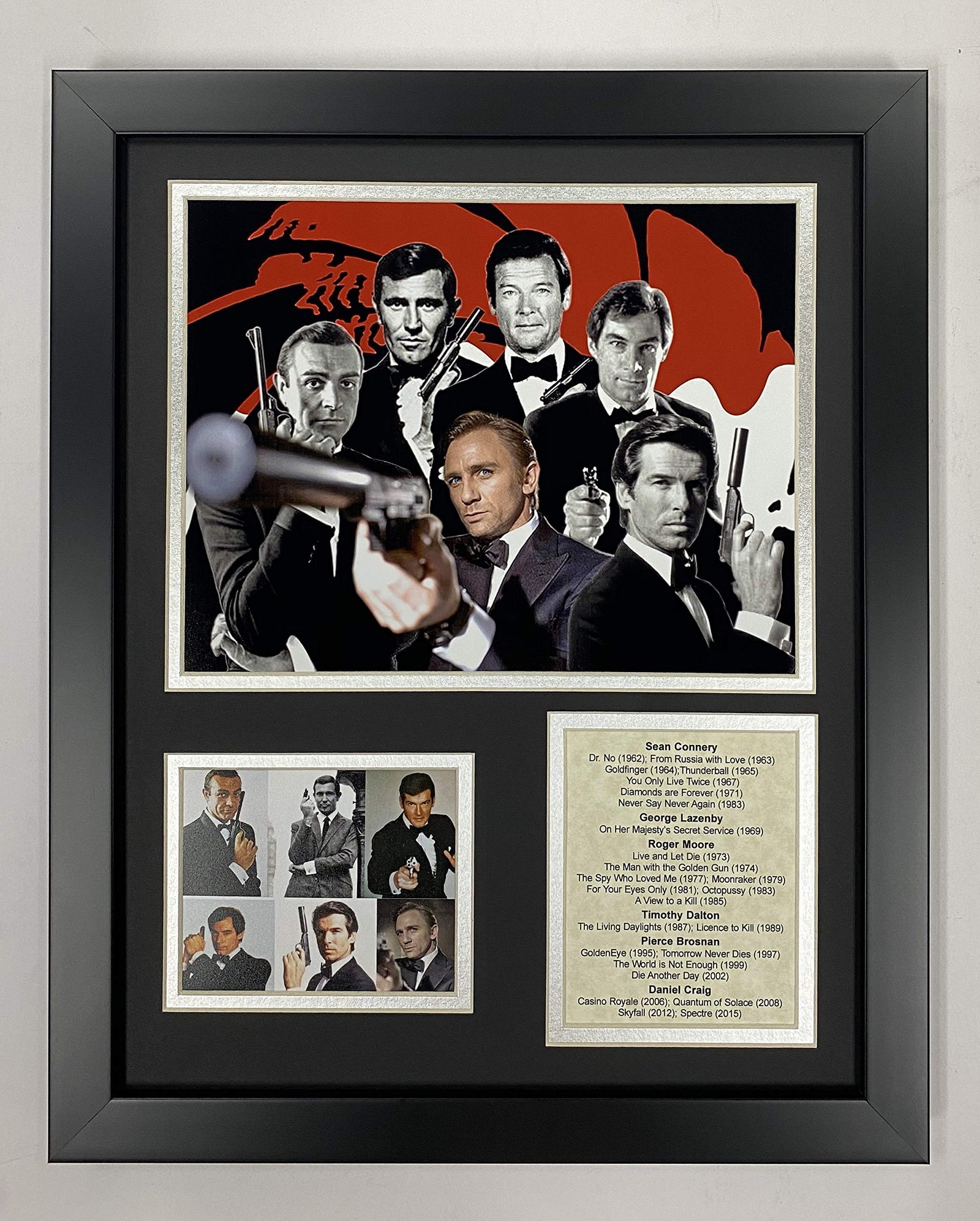 Review: James Bond Framed Photo Collage Decor