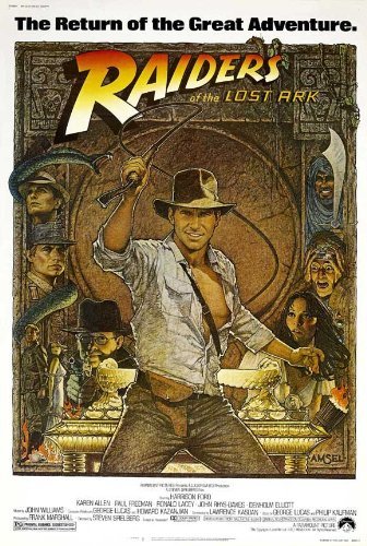 Raiders of the Lost Ark Poster: Iconic Indy Decor & Styling