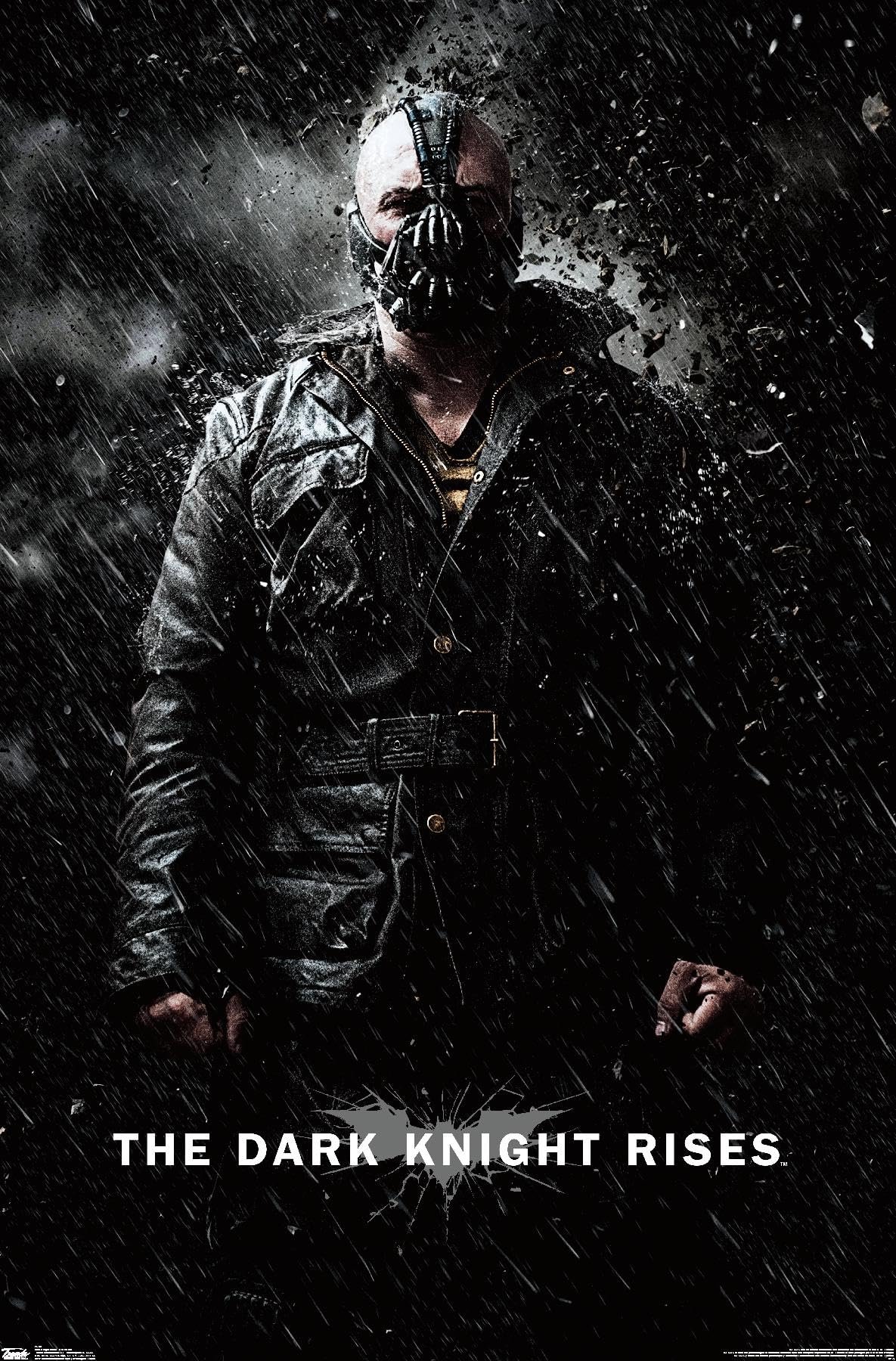 Bane Rain Poster Review: Dark Knight Rises Wall Art