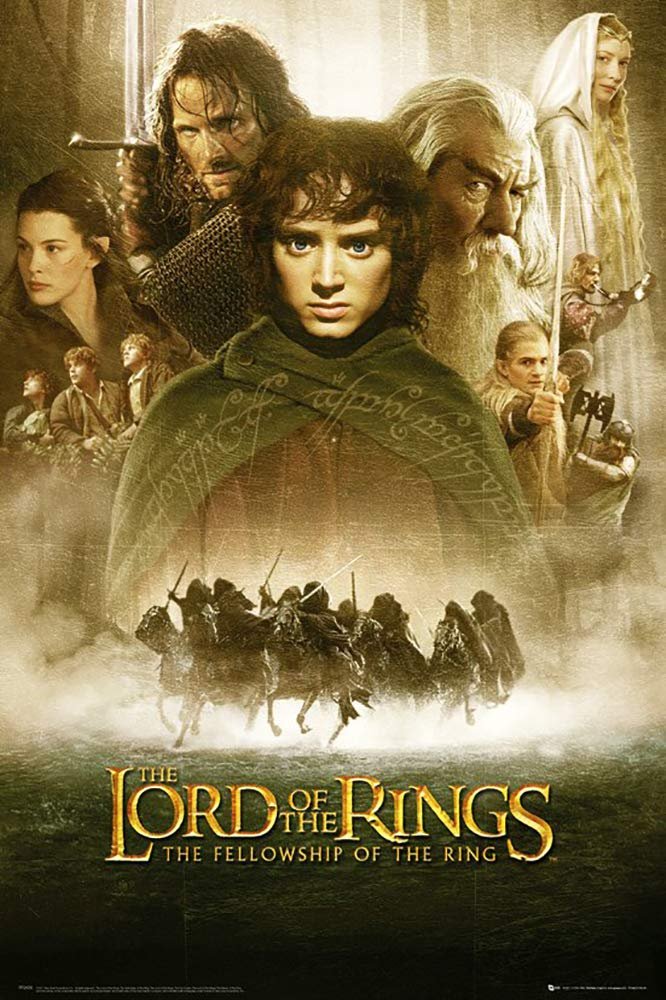 Lord of the Rings Fellowship Movie Poster Review