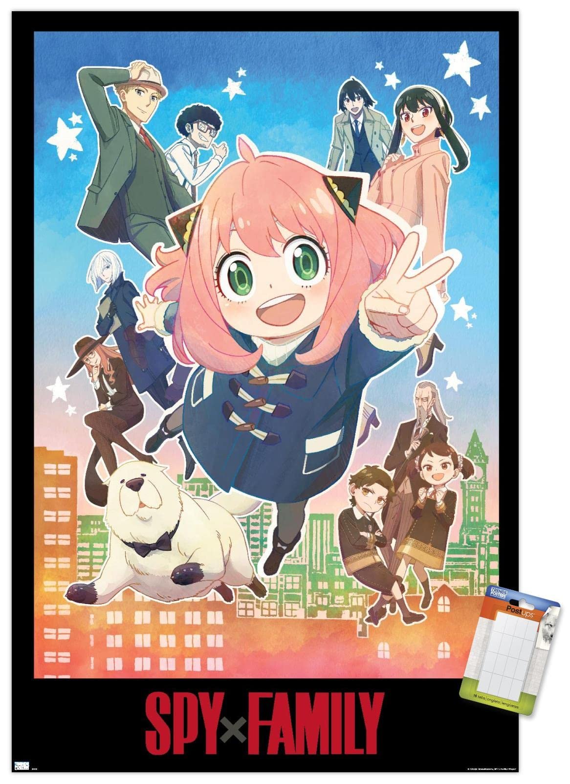 Anya Forger Style Guide: Spy x Family Poster Review