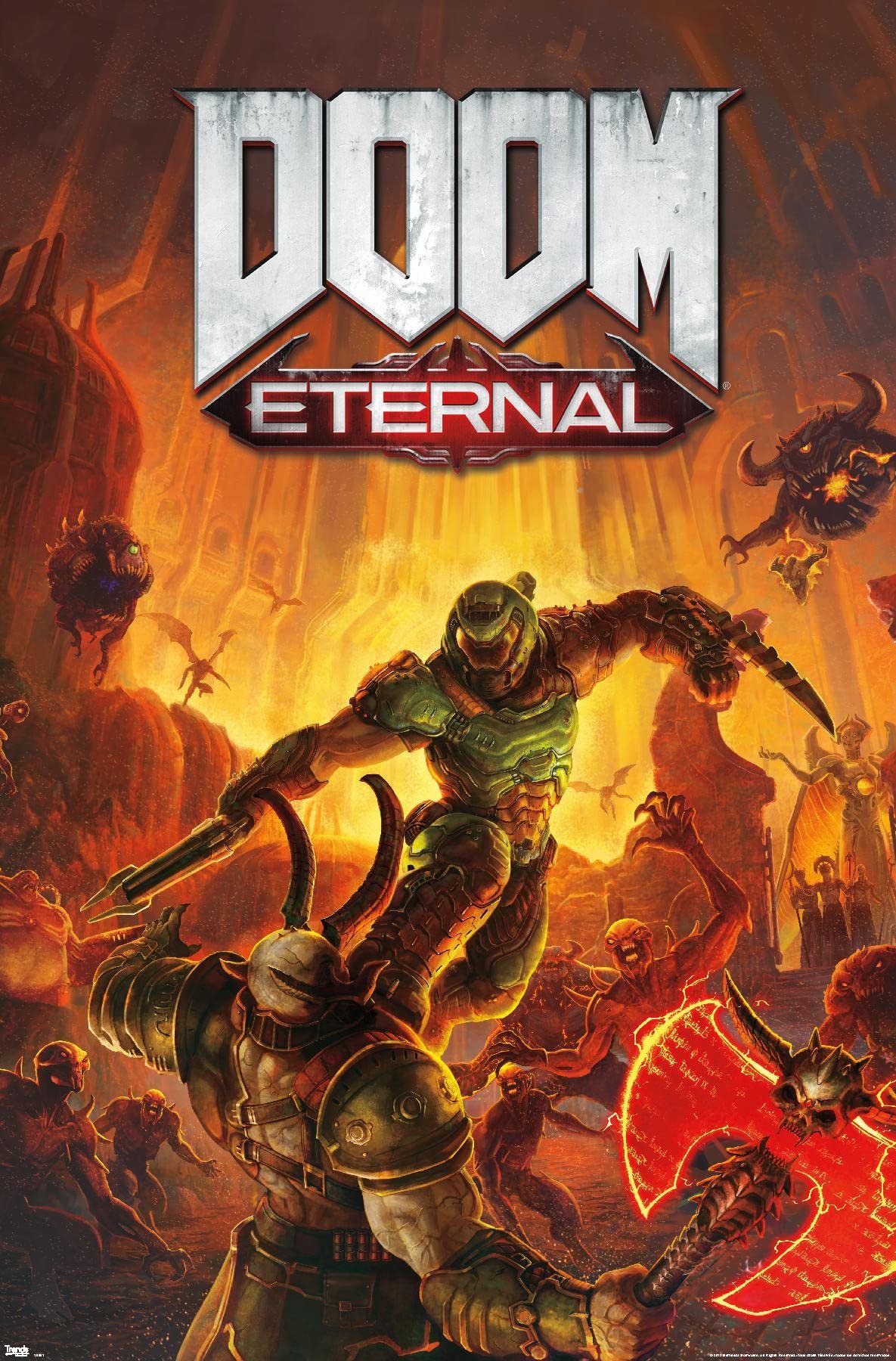 Doom Eternal Marauder Poster Review: Epic Gaming Decor!