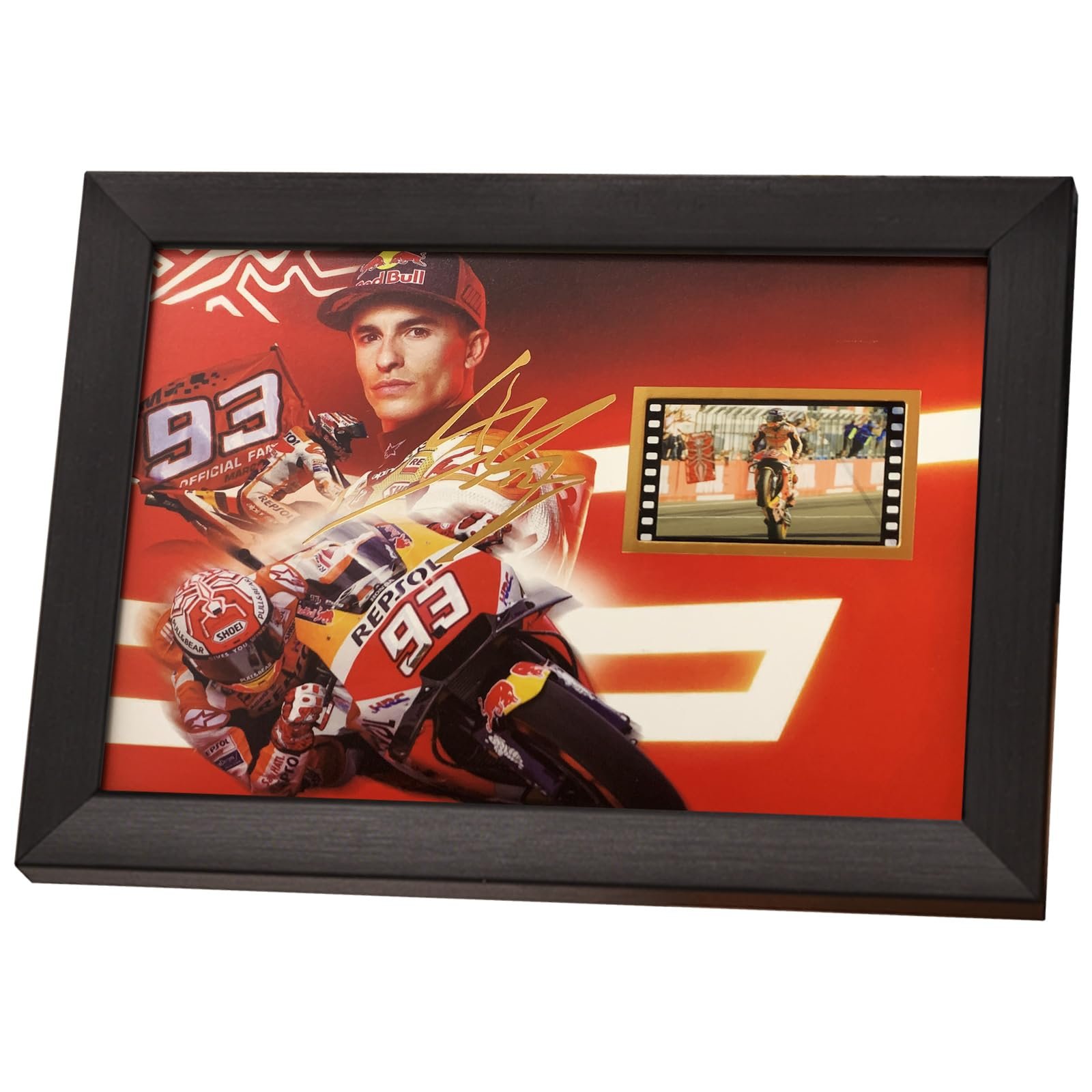 Marc Marquez Film Cell Decor: The Ultimate MotoGP Fan Gift