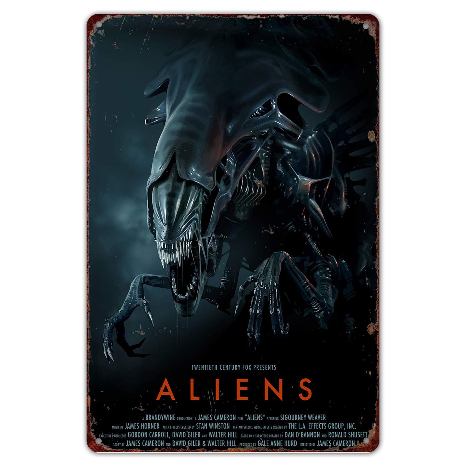 HomDeo Aliens Movie Poster Review: Vintage Vibe for Your Space