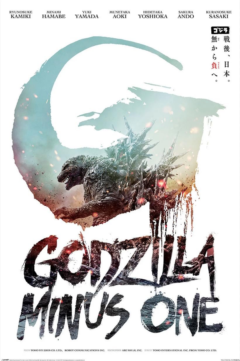 Godzilla Minus One Poster Review: A Masterpiece of Kaiju Art