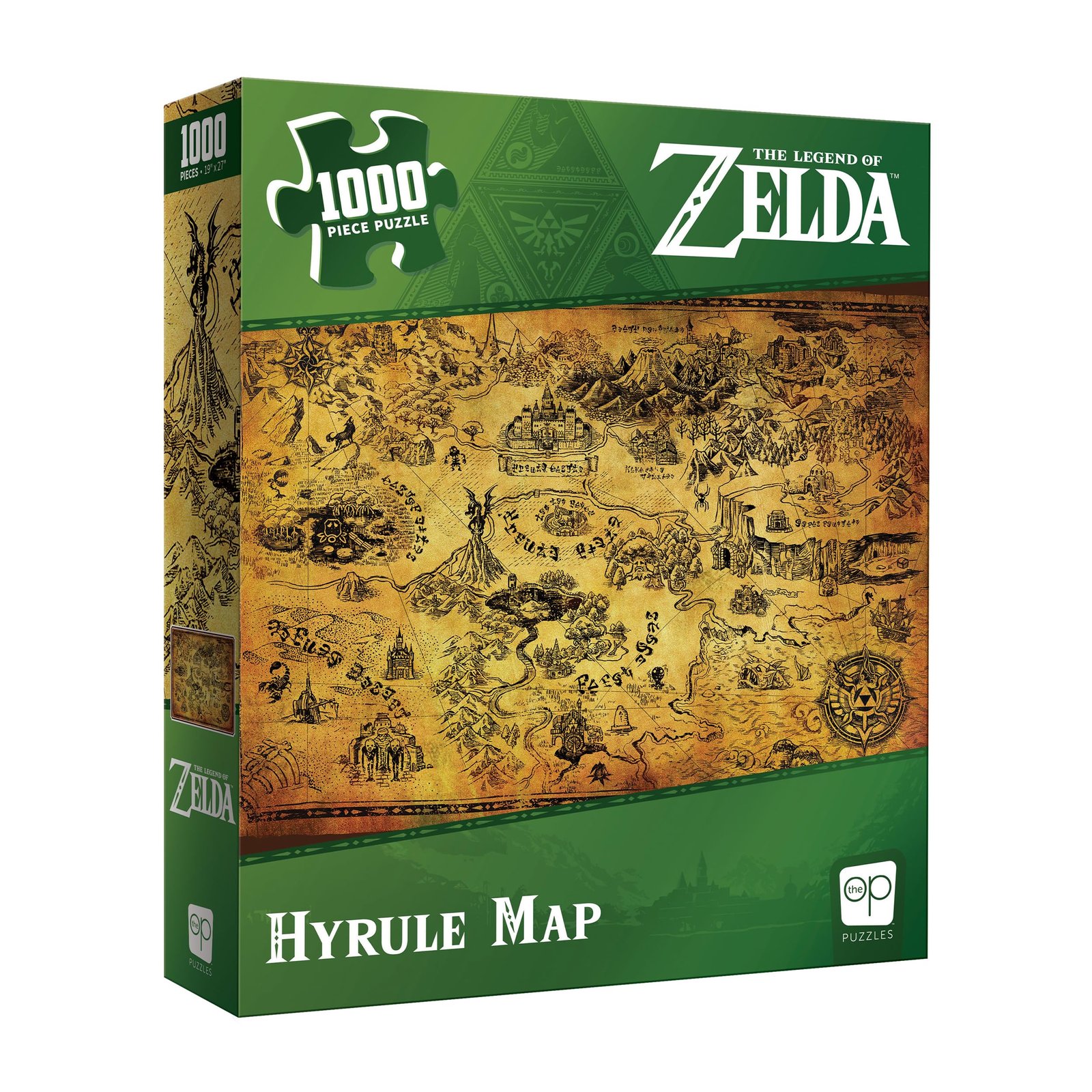 Hyrule Map Puzzle: A Legendary Display for Your Space