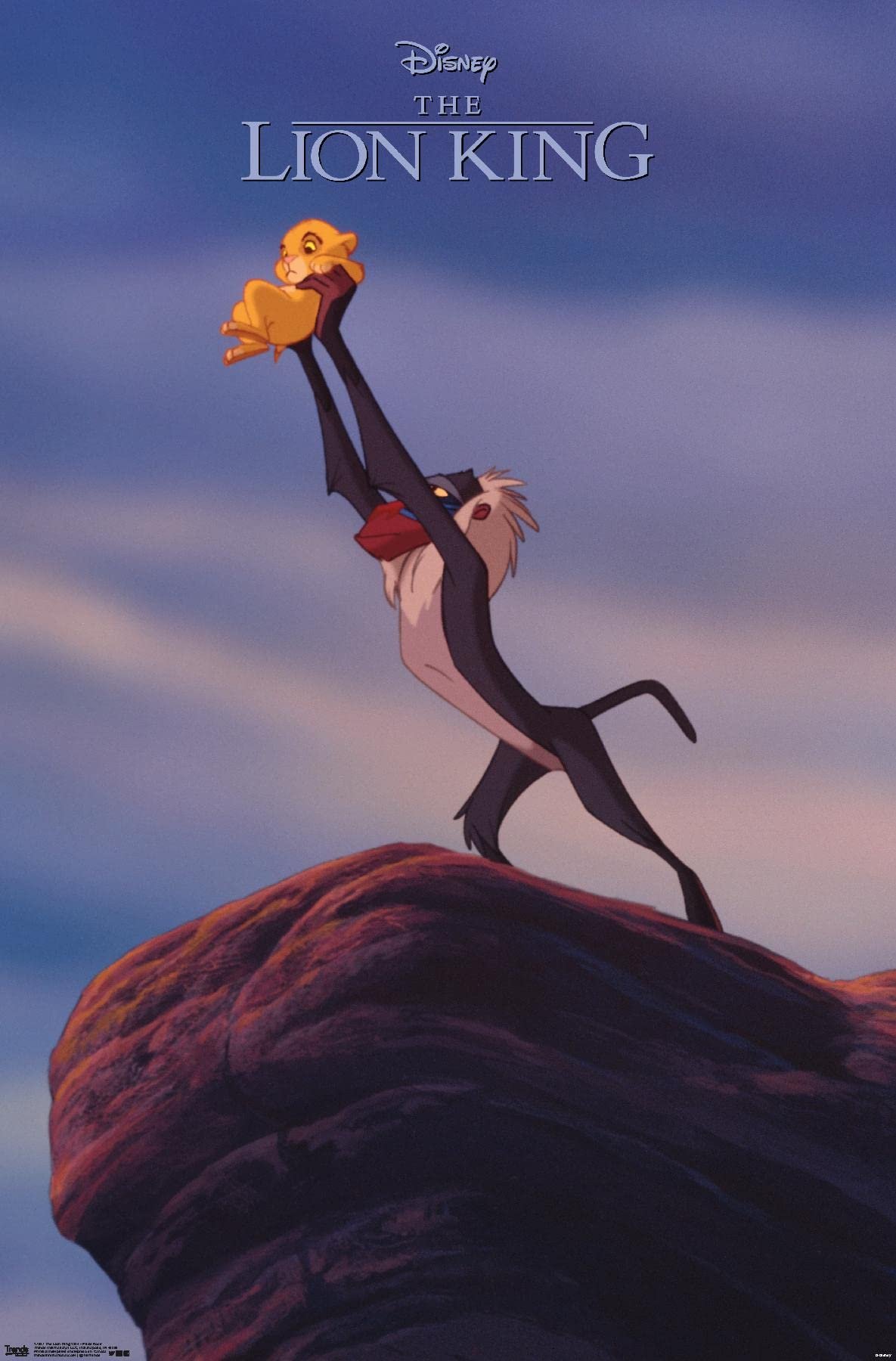 Disney Pride Rock Wall Poster Review: 1994 Lion King Style