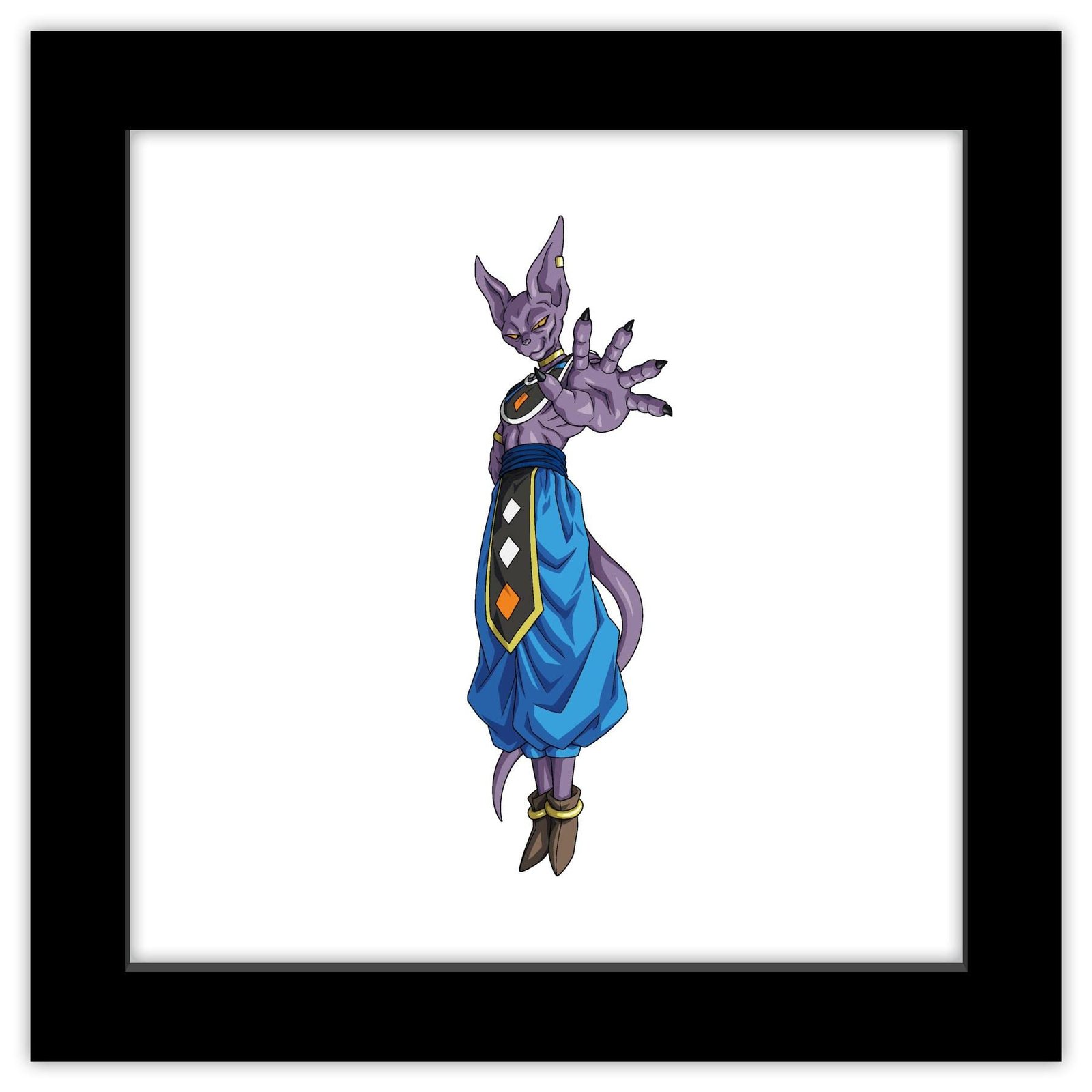 Beerus Gallery Pops Review: Elite Dragon Ball Wall Art