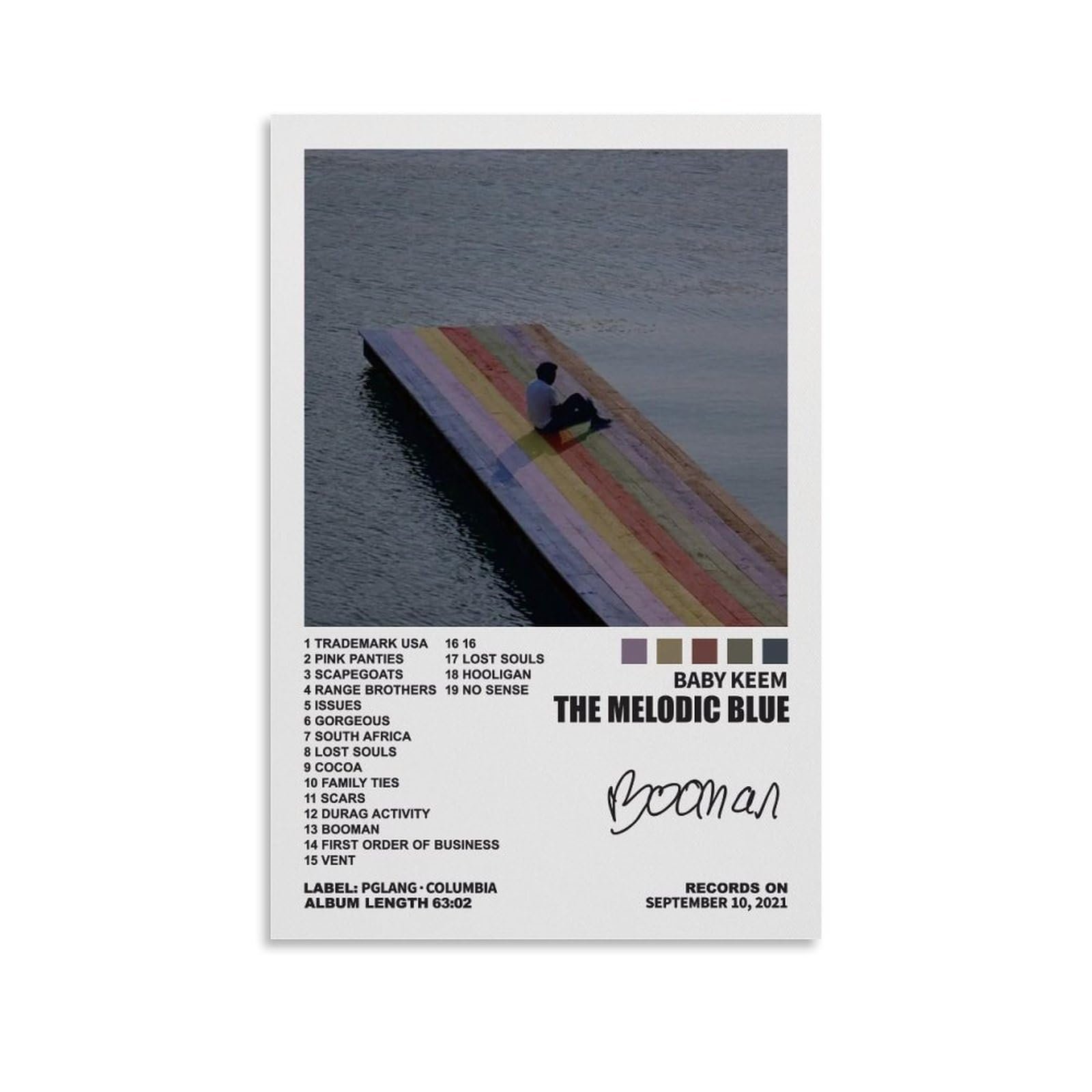 Baby Keem The Melodic Blue Poster Review: Aesthetic Canvas Art