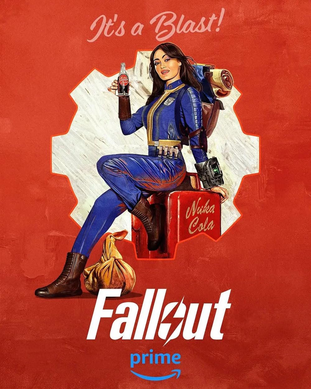 Fallout 2024 TV Poster Review: Vault-Tec Chic Decor