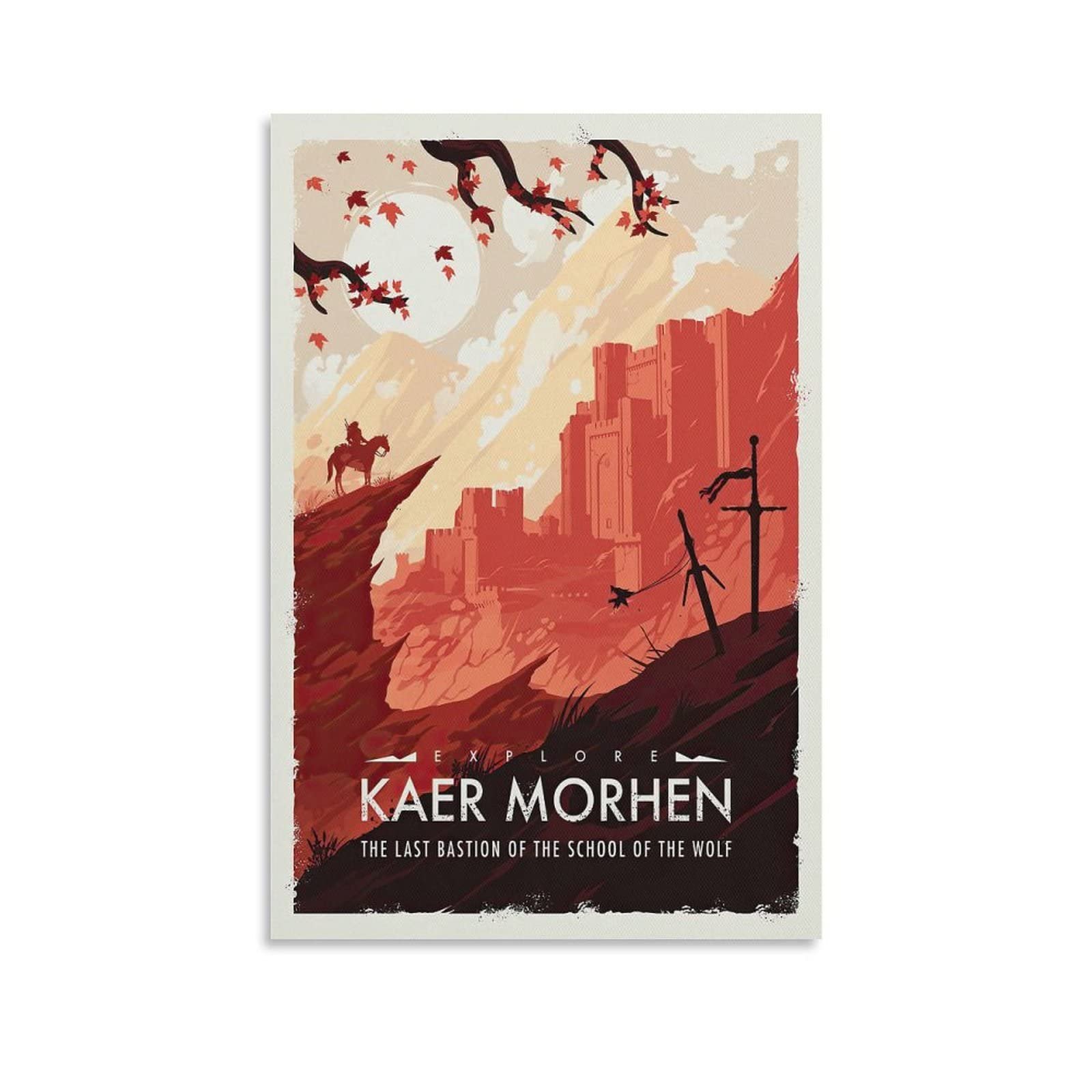 Witcher Kaer Morhen Poster Review: Epic Wall Art for Gamers