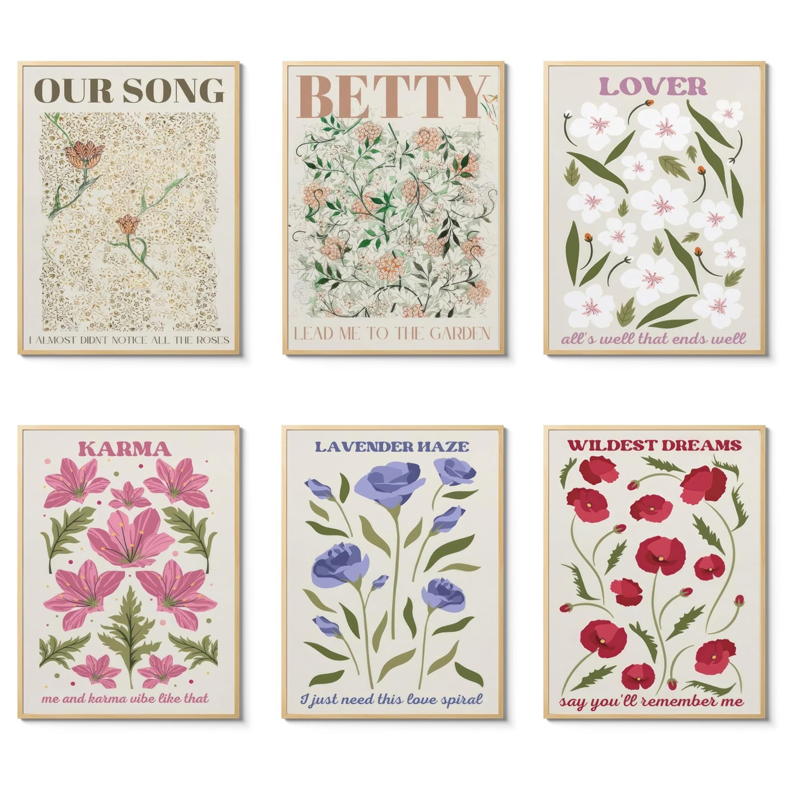 Floral Midnights: Aesthetic Music Lyric Poster Review