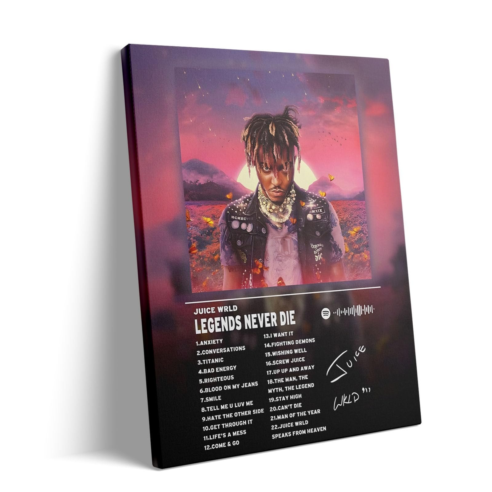 Juice WRLD Canvas Art: Elevate Your Space with Hip-Hop Flair