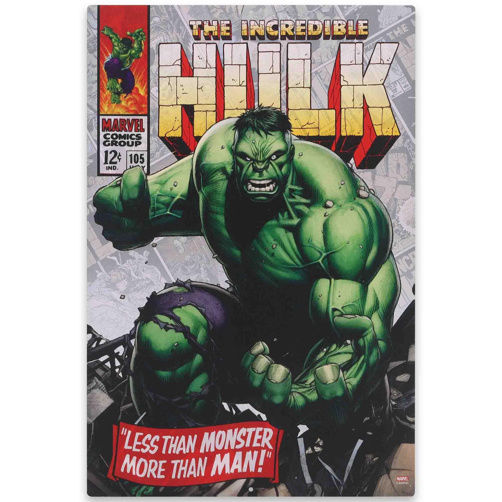 Incredible Hulk Metal Sign Review