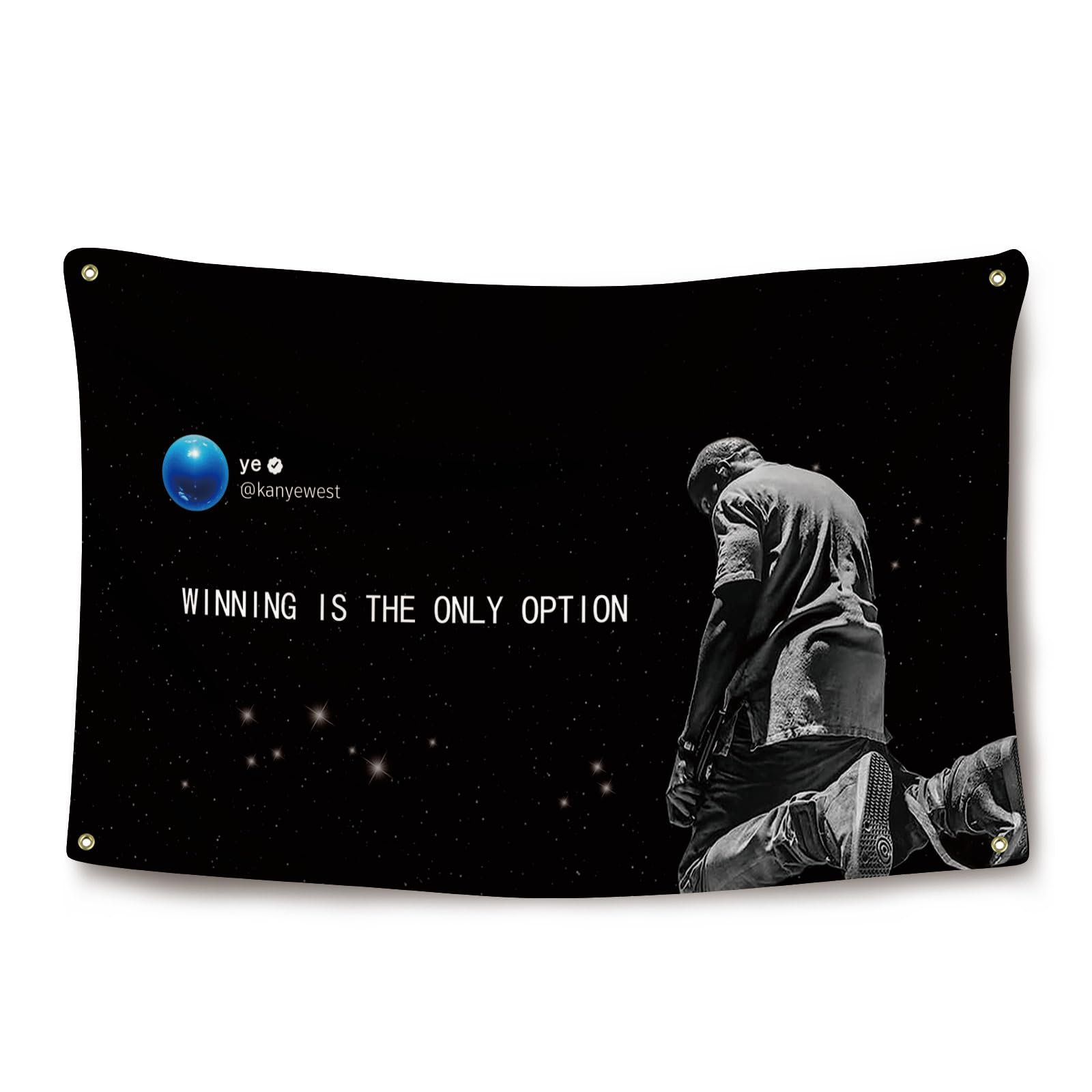 Kanye 'Winning Is The Only Option' Flag: Ultimate Room Decor Review