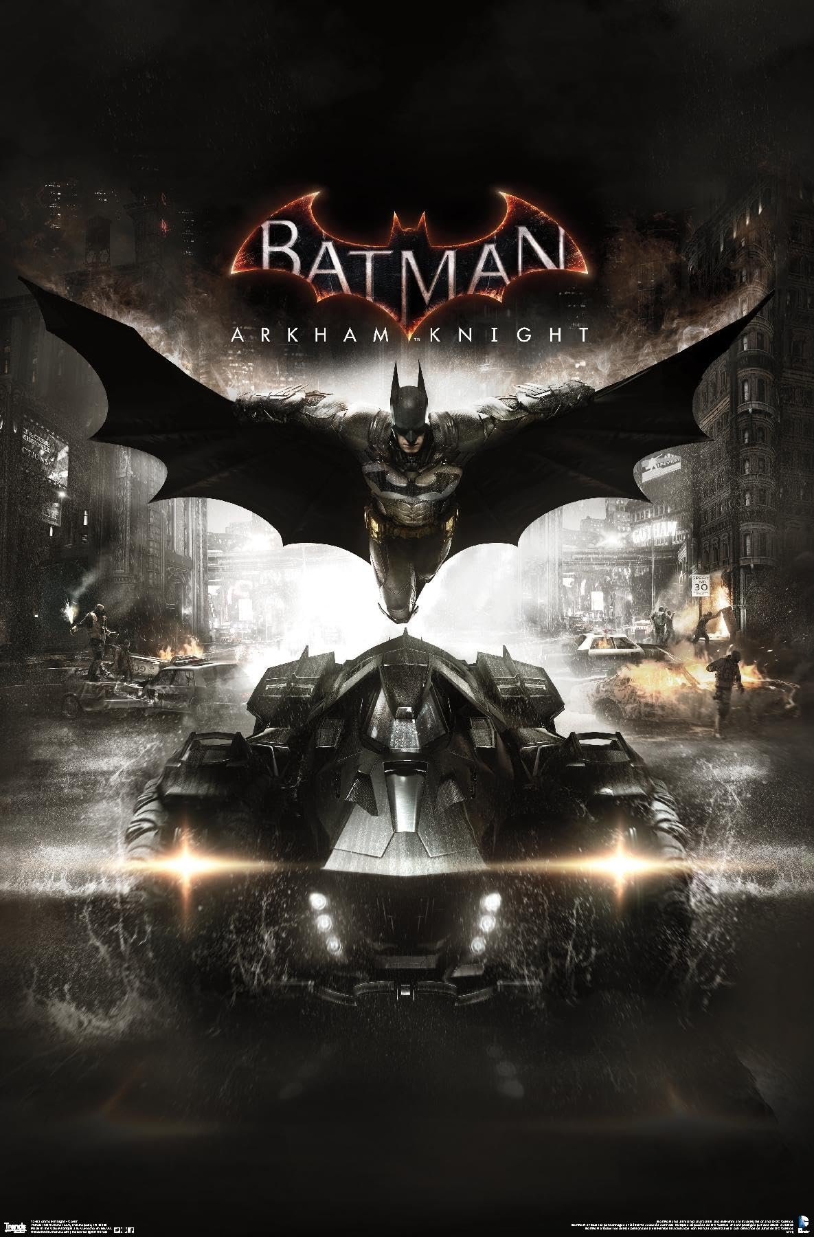 Batman Arkham Knight Poster Review: Moody Gamer Aesthetic