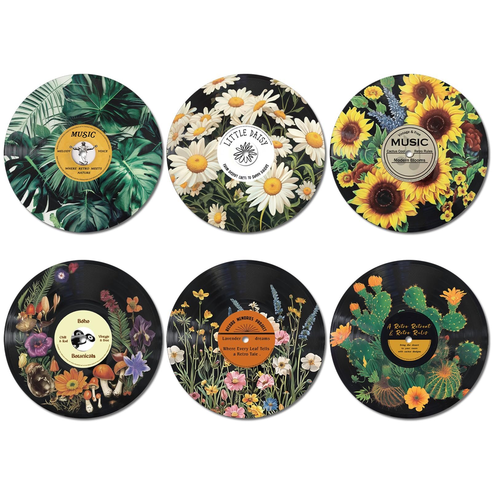 Chunful Botanical Record Wall Decor: Aesthetic Vibe Review