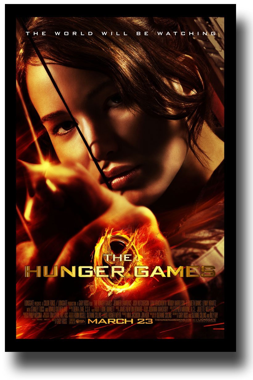Hunger Games Poster: Ignite Your Space with Katniss's Fire
