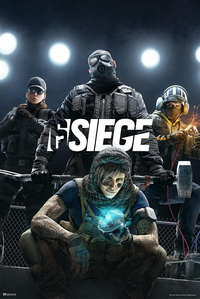 Rainbow Six Siege Poster Review: Elite Gamer Wall Art