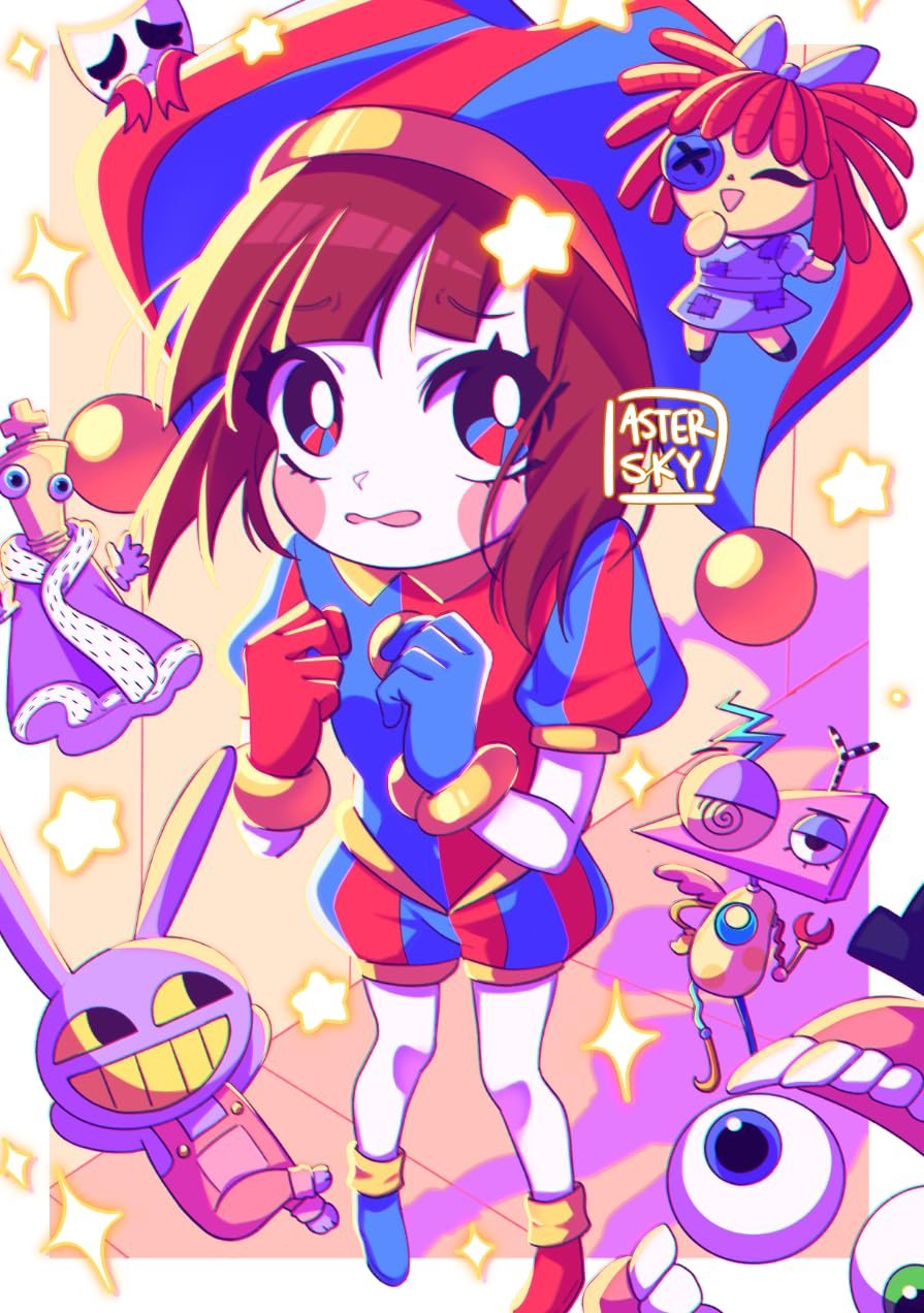 Amazing Digital Circus Poster Review: Pomni Decor Guide