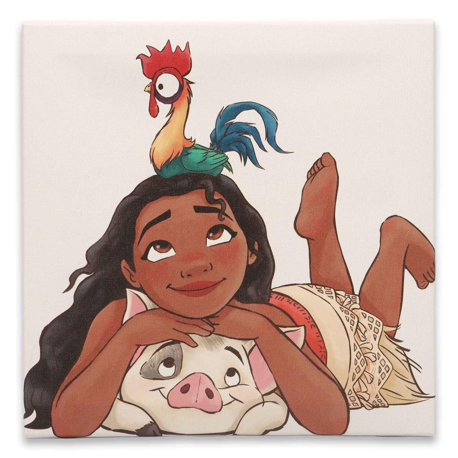 Moana Pua and Hei Hei Canvas Wall Decor Review