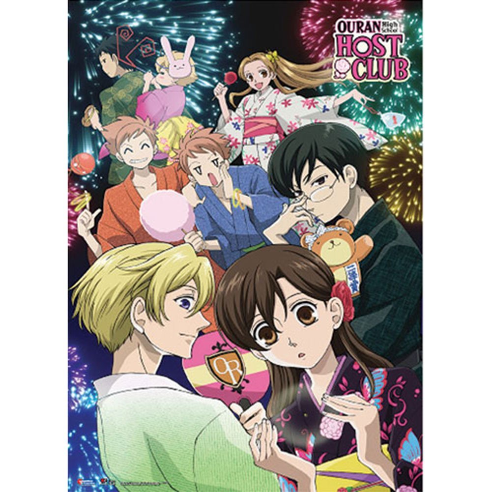 Ouran High School Host Club Firework Wall Scroll Review