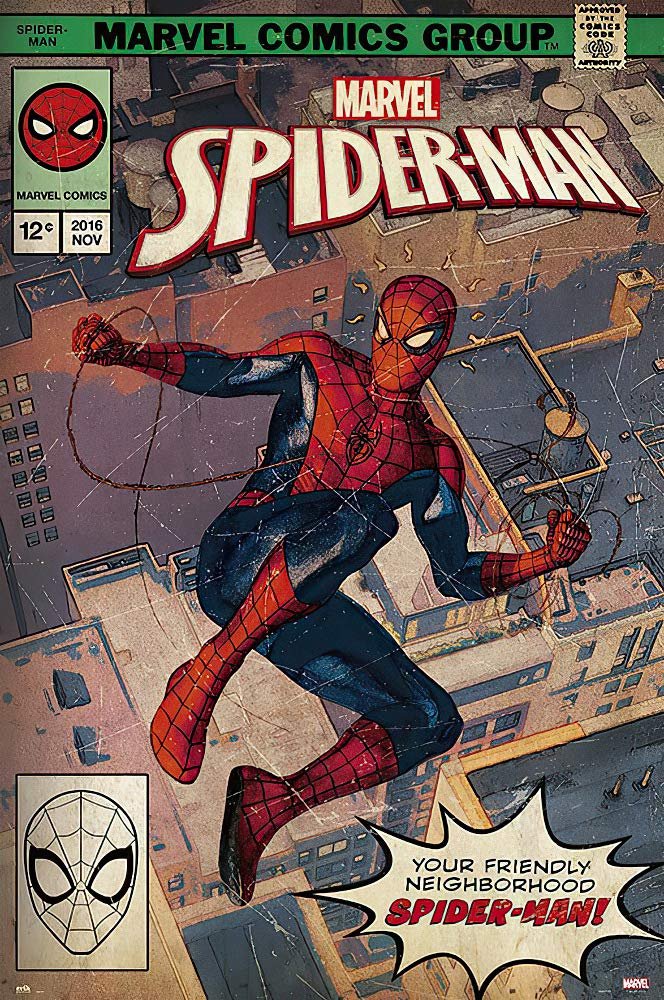 Spider-Man Retro Poster Review: Web-Slinging Wall Art
