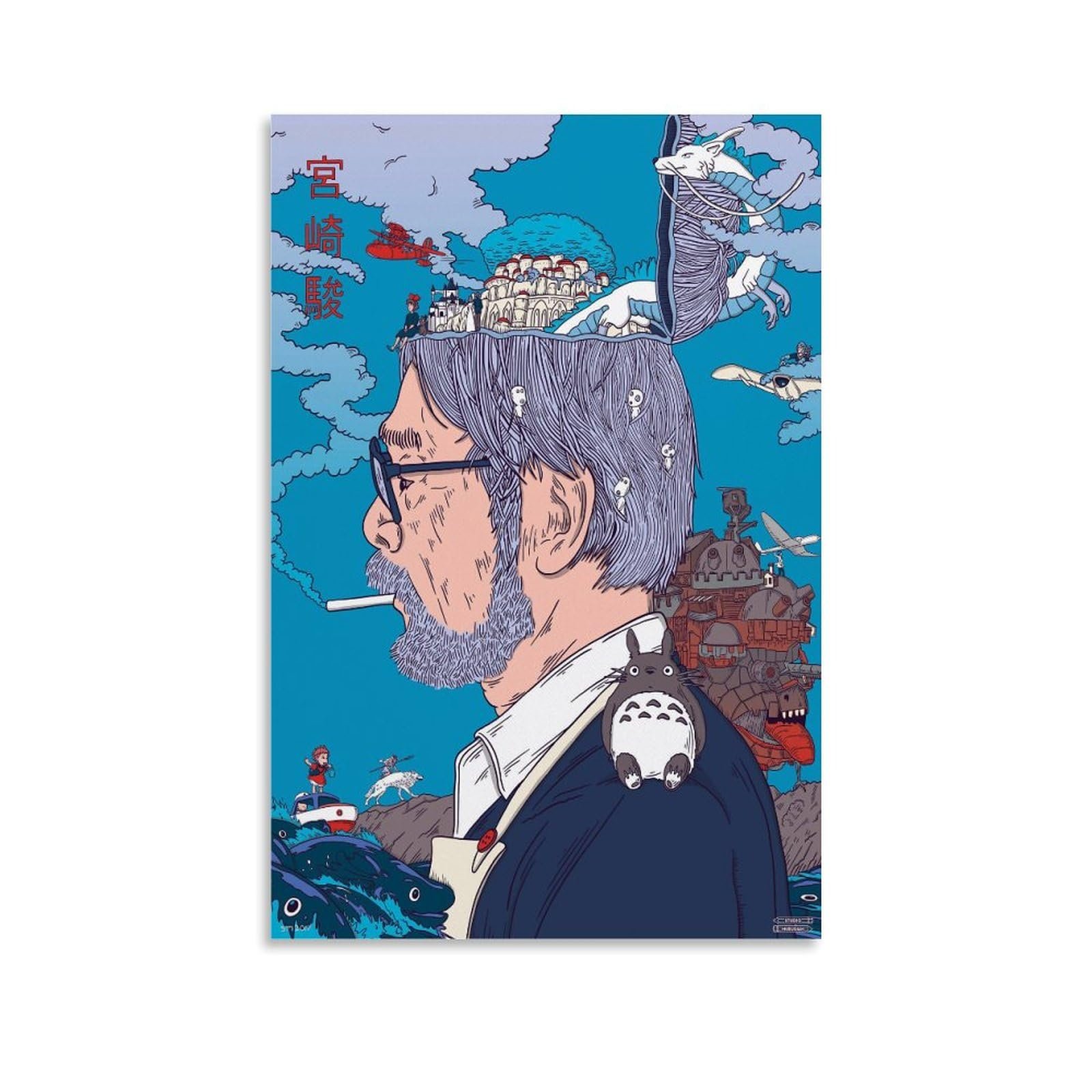 Studio Ghibli Canvas Art Review: The Ultimate Bedroom Aesthetic