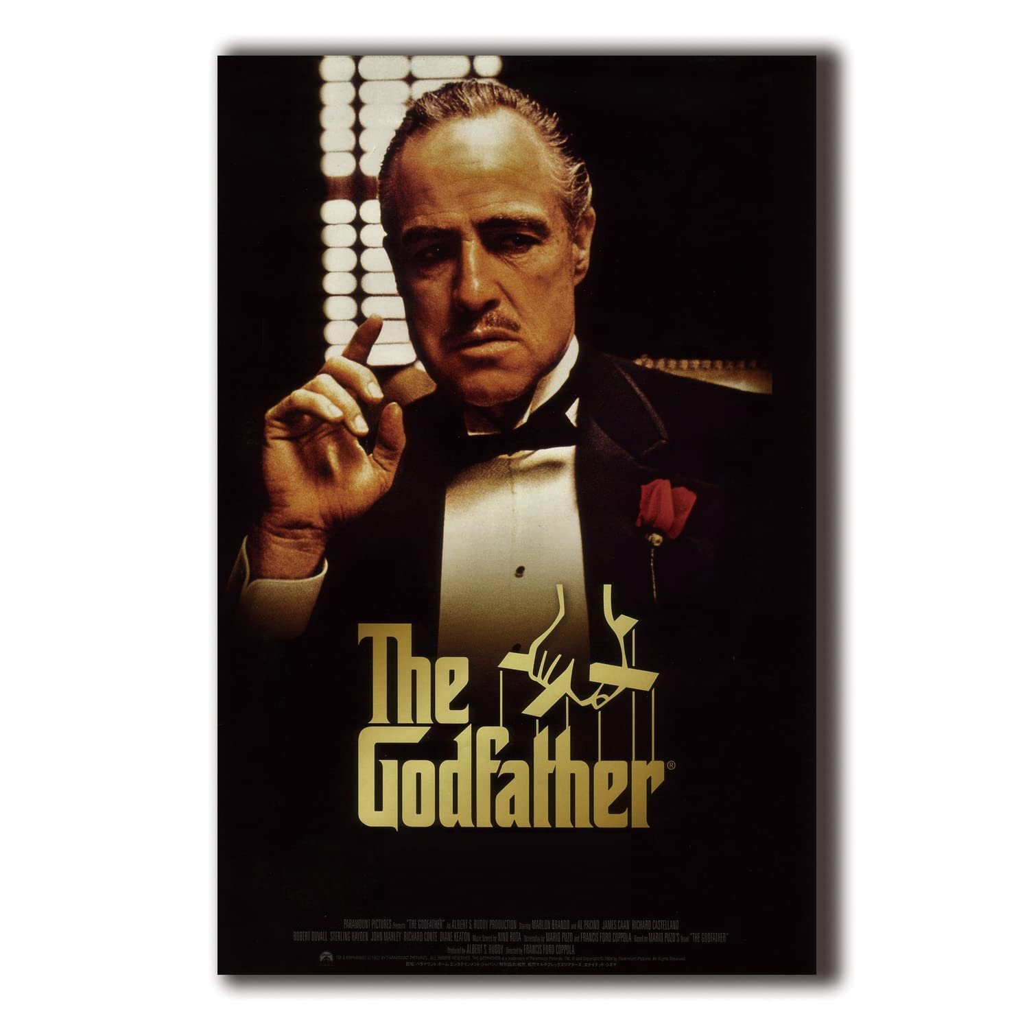 The Godfather Poster: Iconic Art for Elegant Interiors