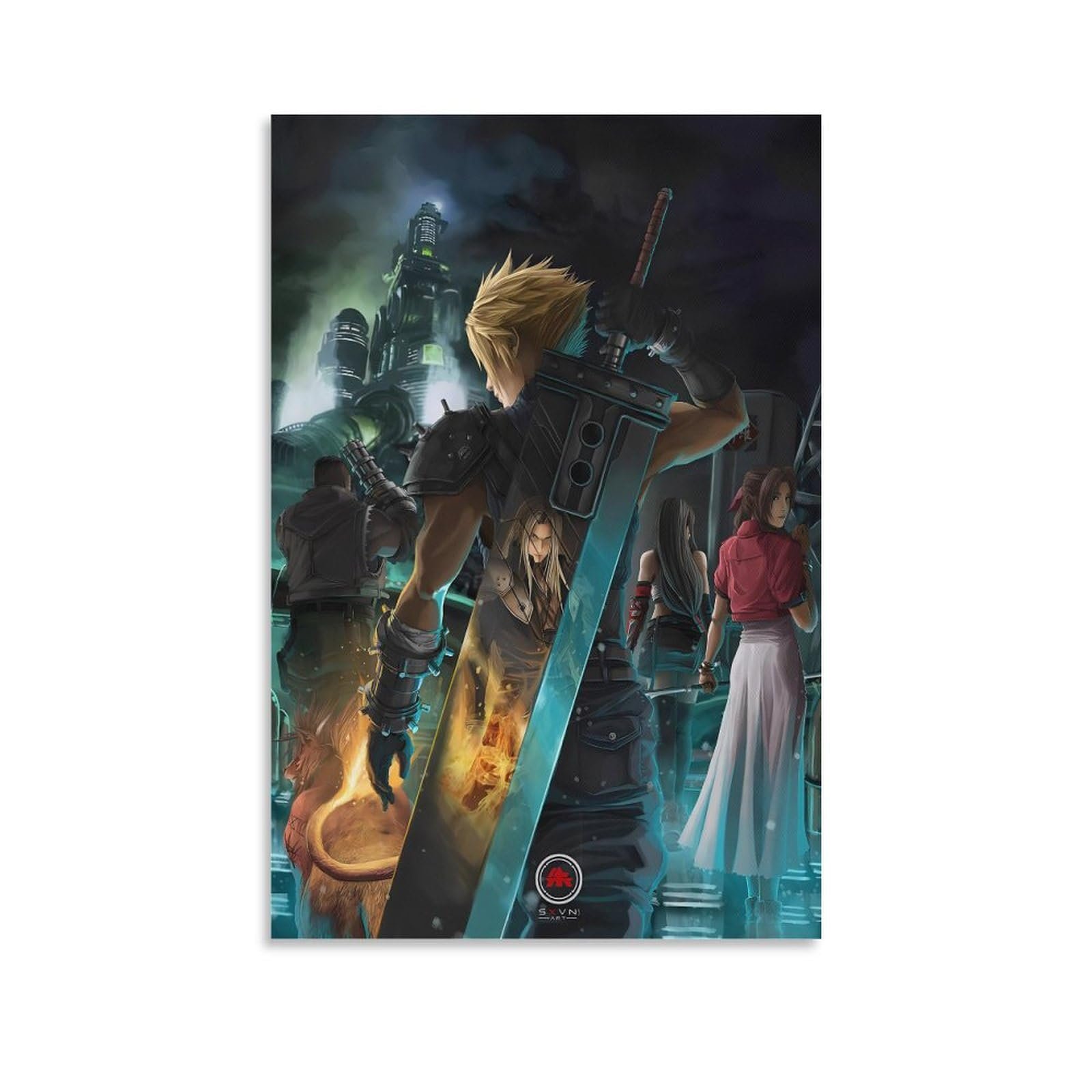 FFVII Remake Canvas Art Review: The Ultimate Gamer Decor