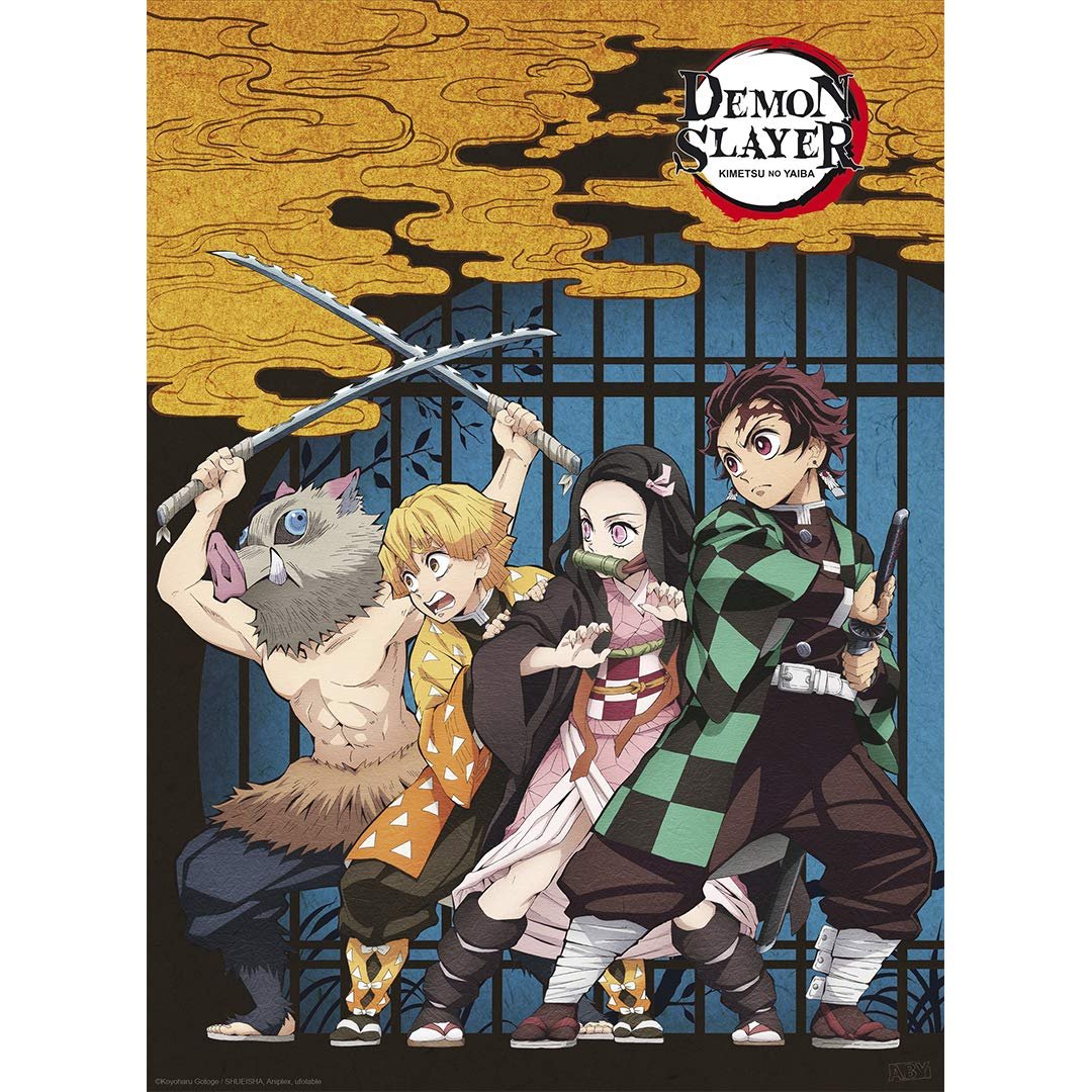 Demon Slayer Group Poster Review: Anime Wall Art Aesthetic
