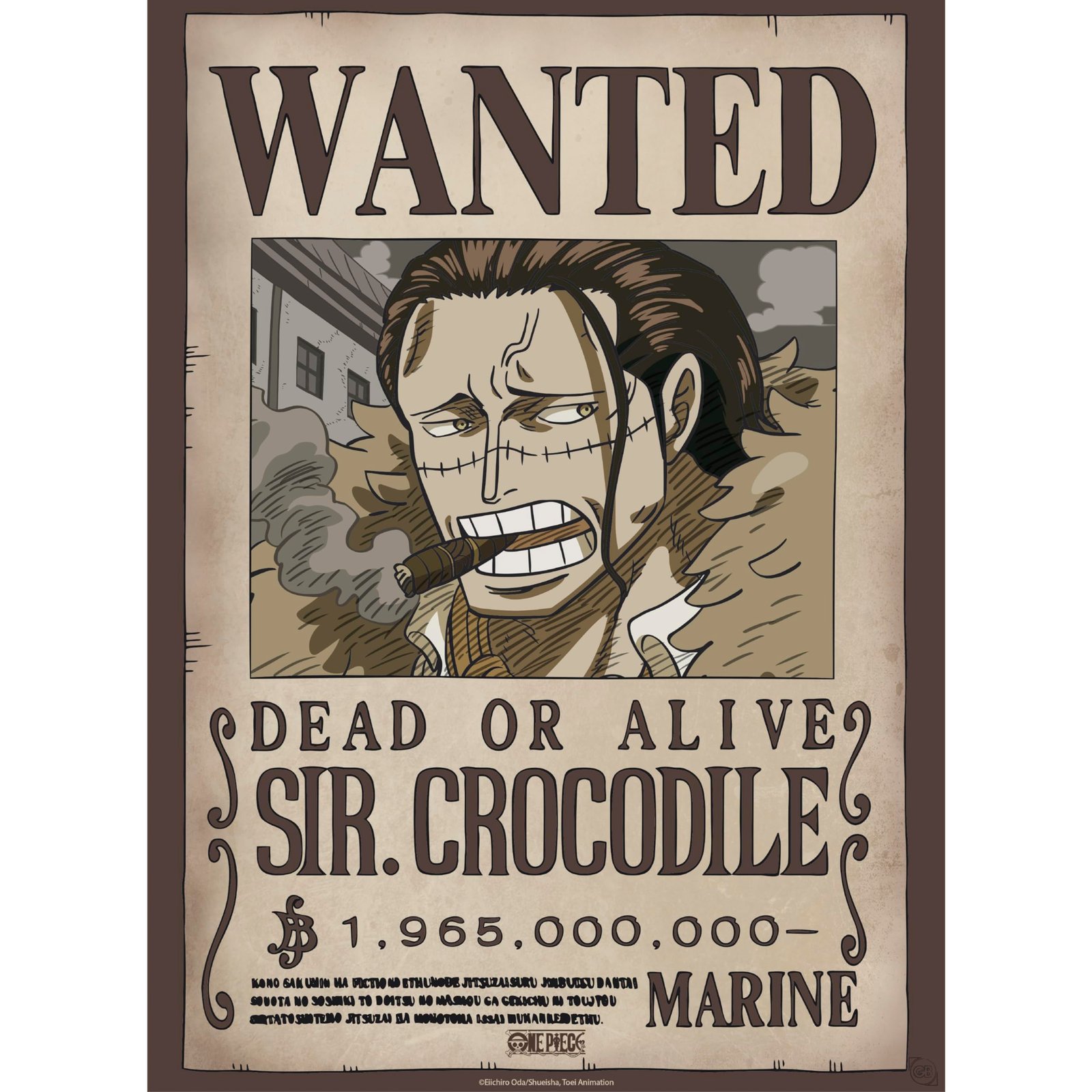 Crocodile Wano Poster Review: Anime Decor Meets Luxury