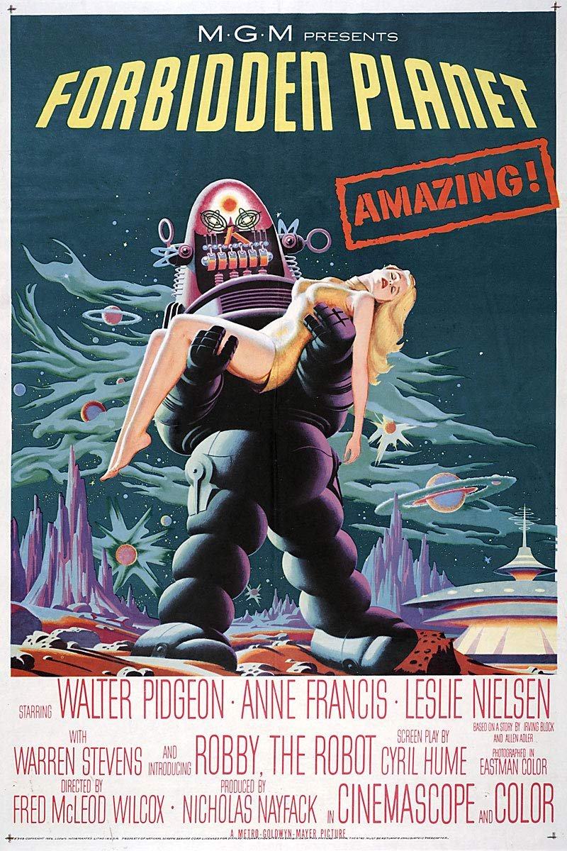 Forbidden Planet Movie Poster Review: Retro Sci-Fi Chic