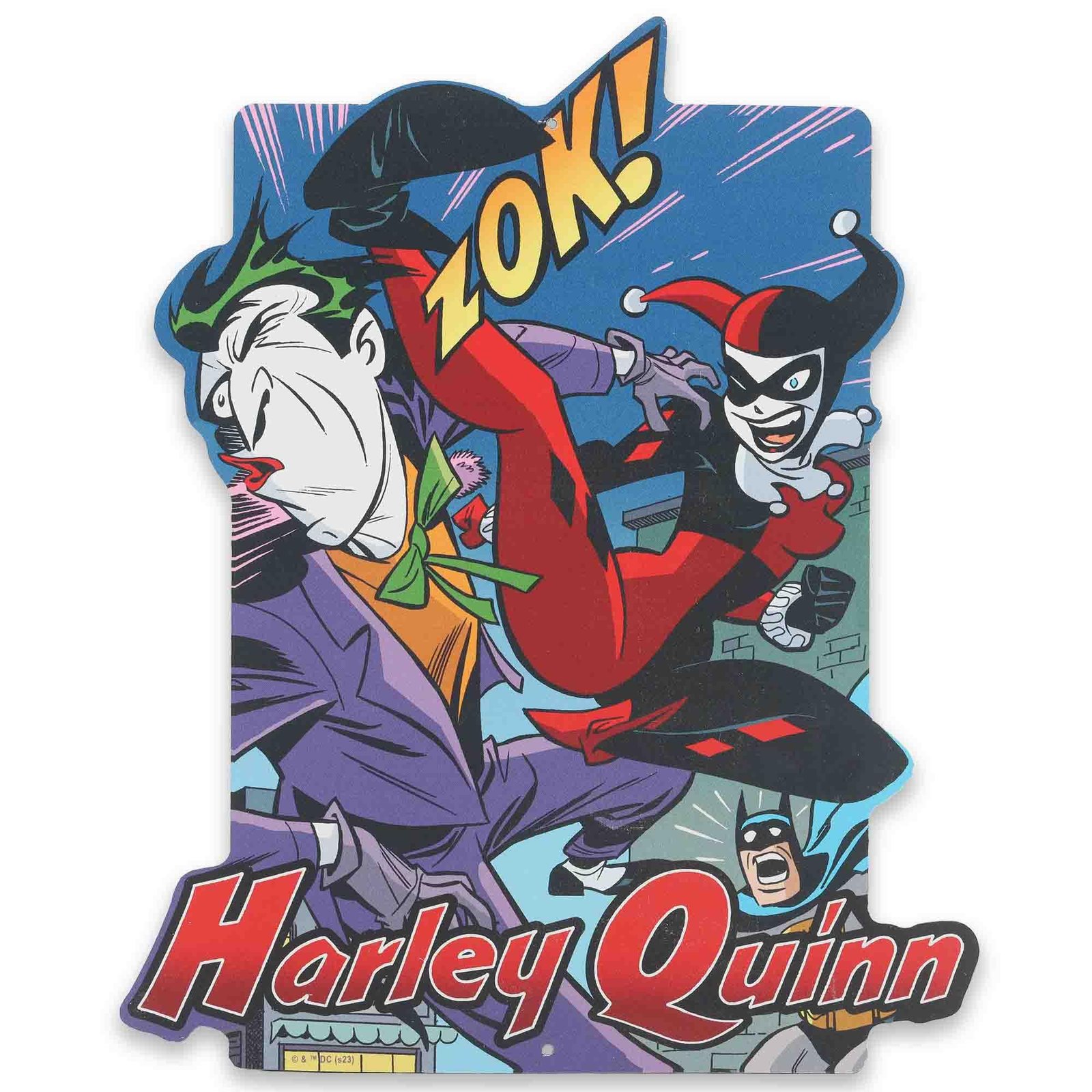 Harley Quinn vs Joker Metal Sign Review: Retro Decor Guide