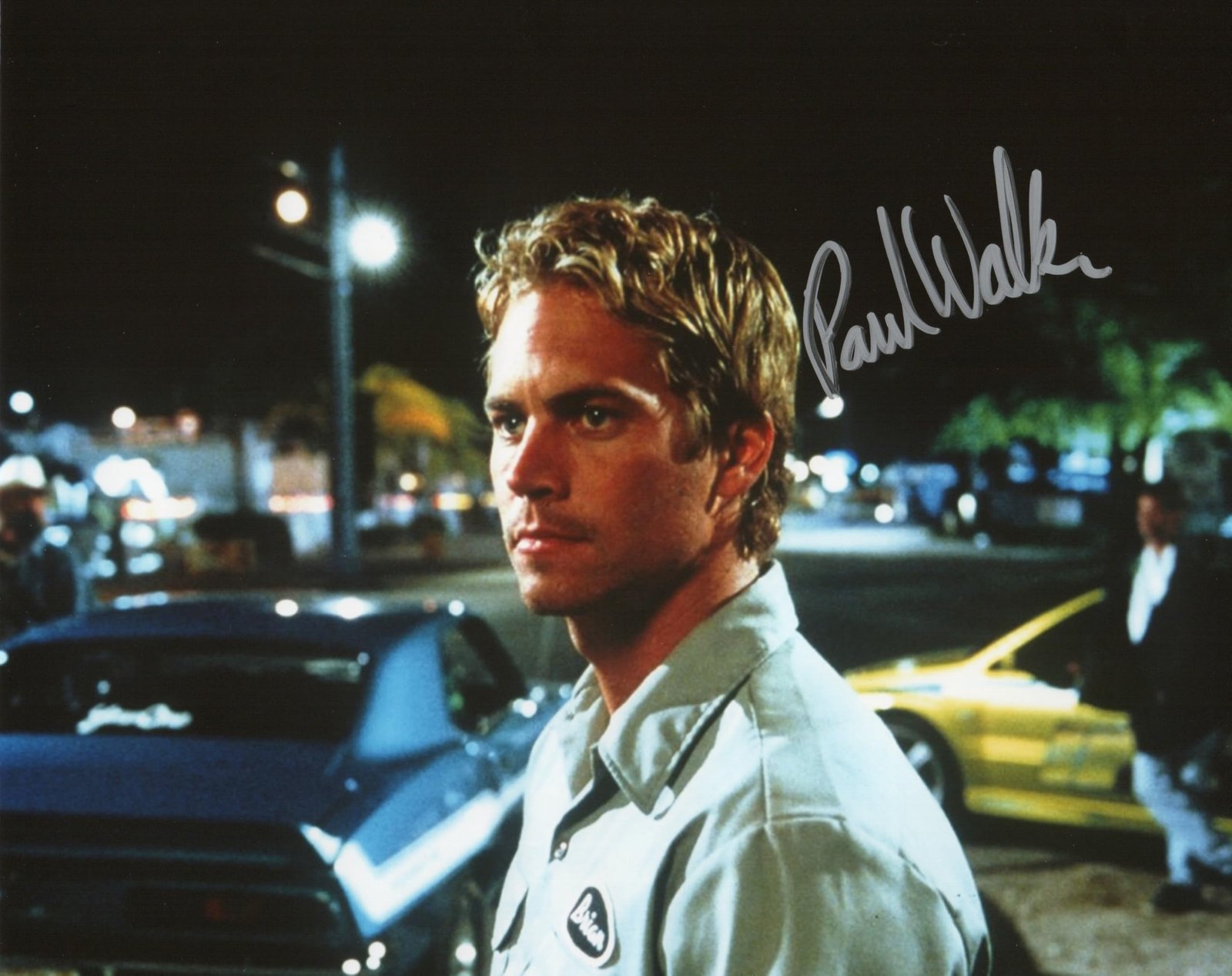 Paul Walker Signed Photo Review: Fast and Furious Decor