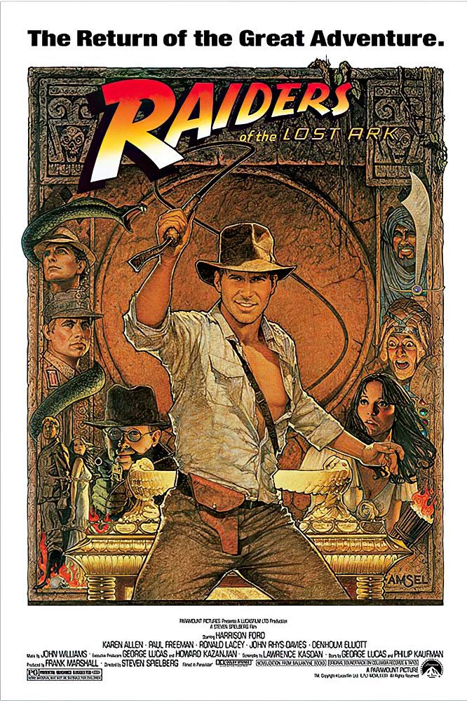 Indy Returns: 1982 Raiders of the Lost Ark Poster Review