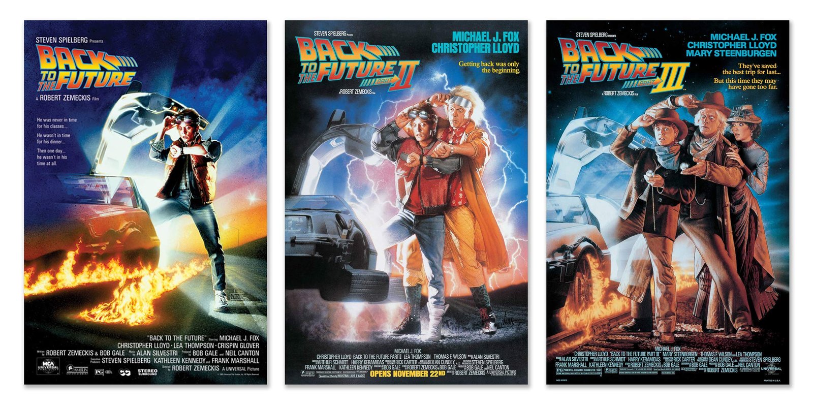 Back to the Future 3-Piece Poster Set Review