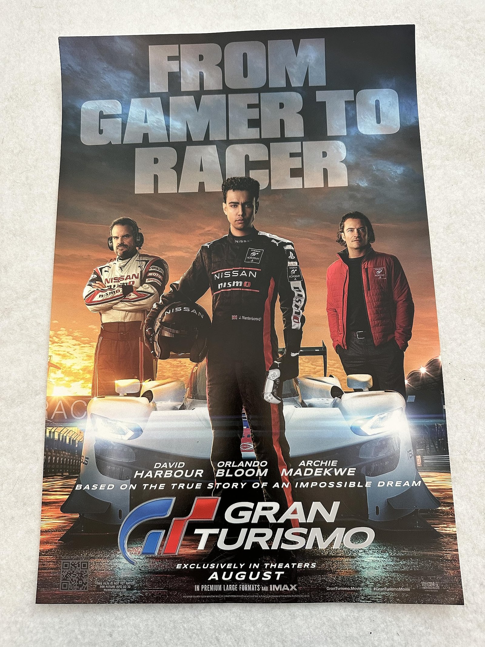 Gran Turismo Movie Poster Review: Orlando Bloom Edition
