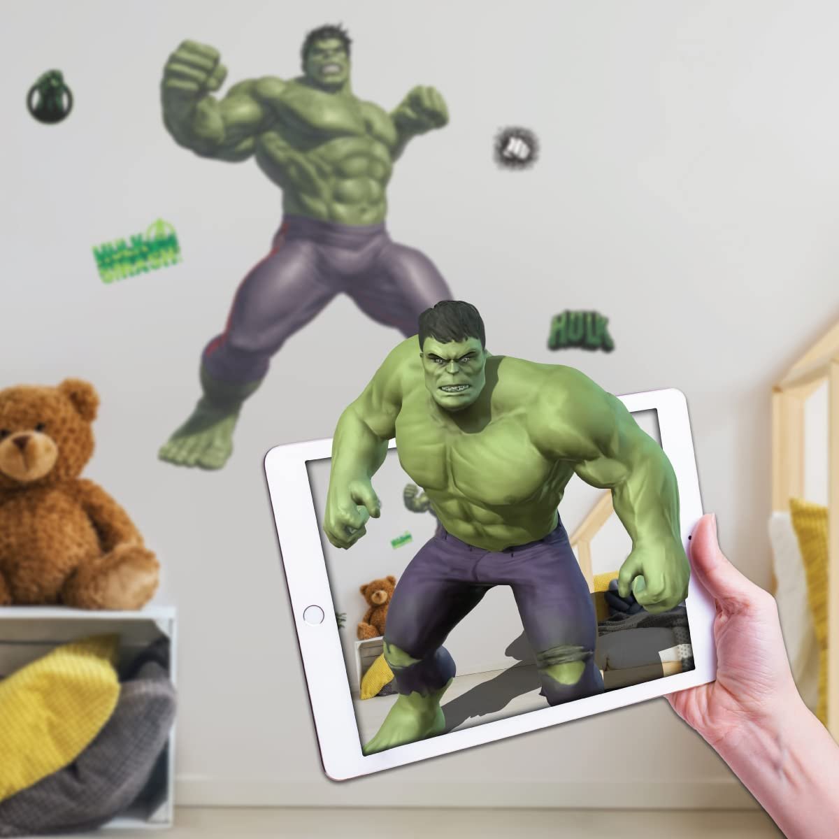 Review: Wall Palz AR Hulk Wall Decals for Marvel Fans