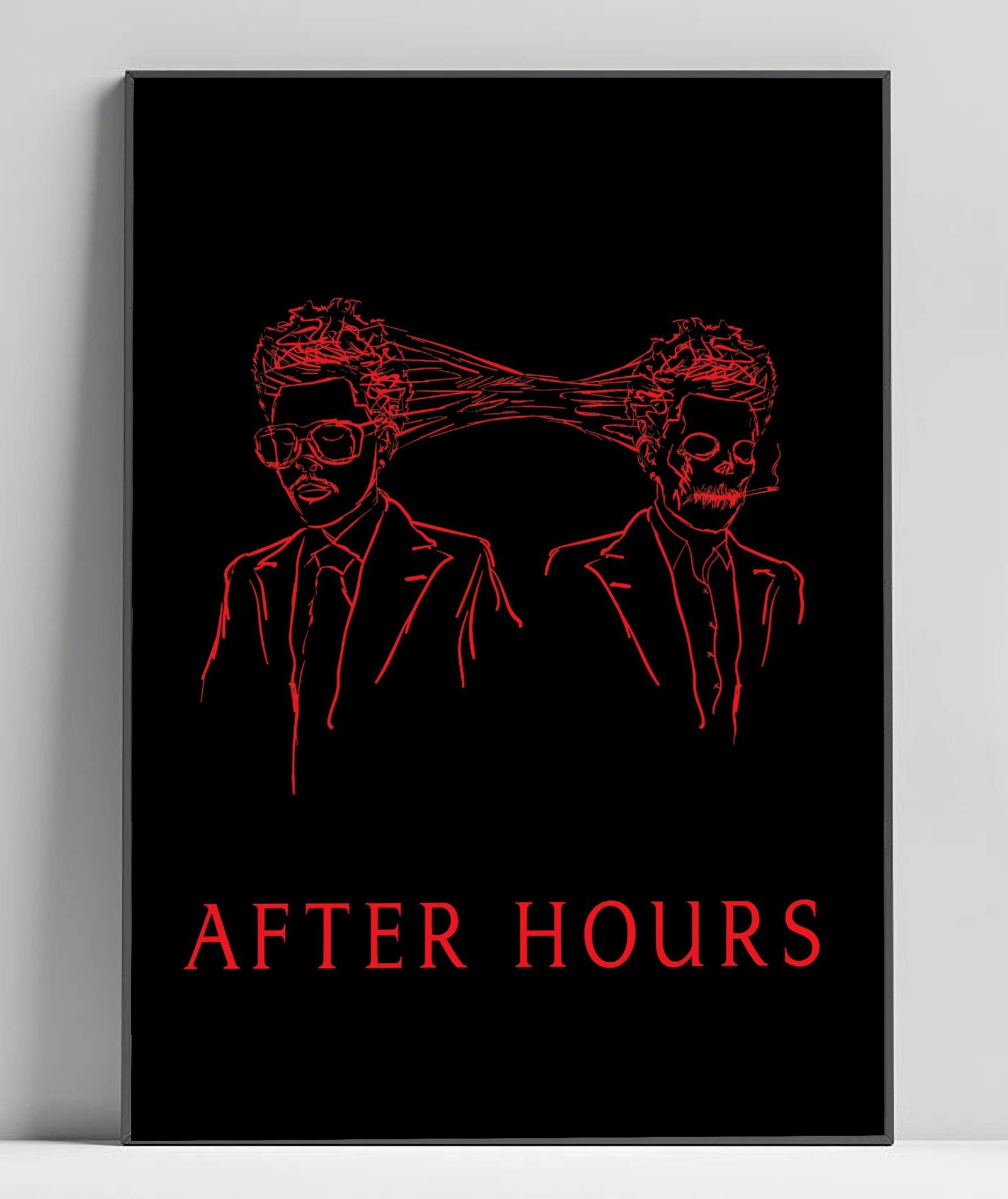 After Hours Poster Review: The Ultimate Synth-Pop Wall Art