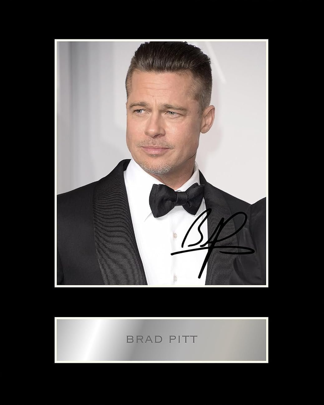 Brad Pitt Signed Photo Display: The Ultimate Decor Guide